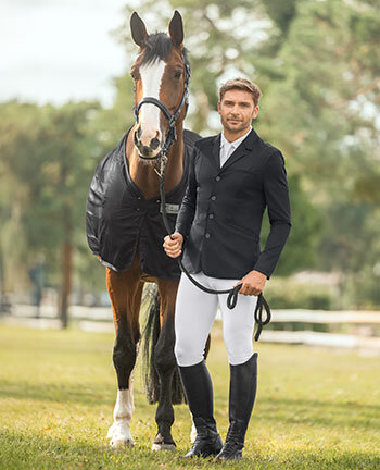 Mode d'quitation de concours homme