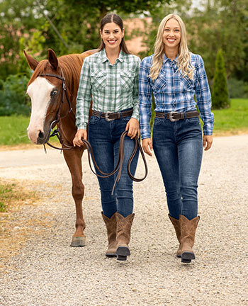 Pour le cavalier western