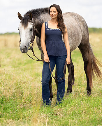 Hauts d'�quitation western femme