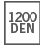 1200 DENIERS