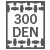 300 DENIERS