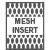 Insert en mesh