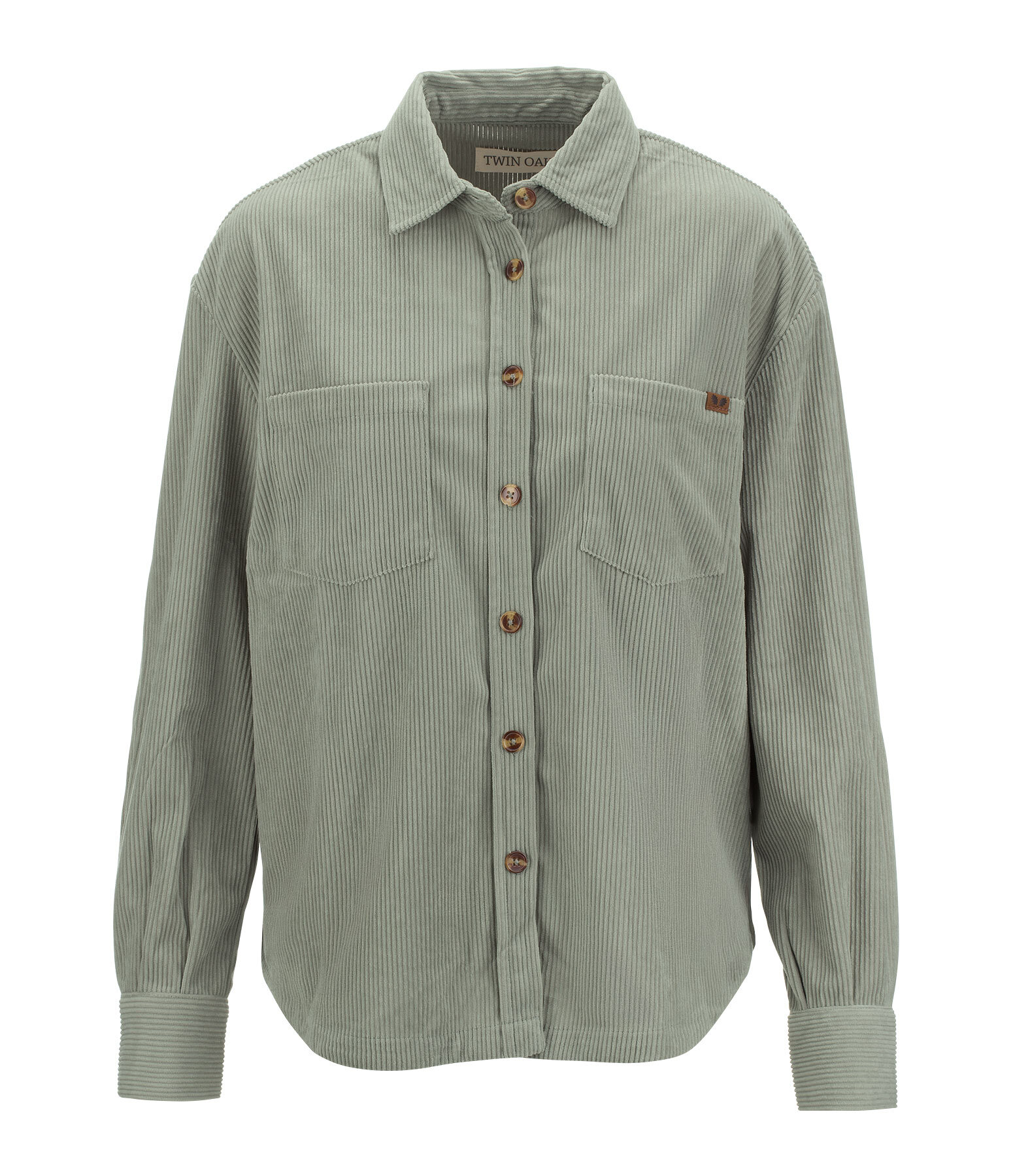 Chemise en velours c�tel�  Yoho