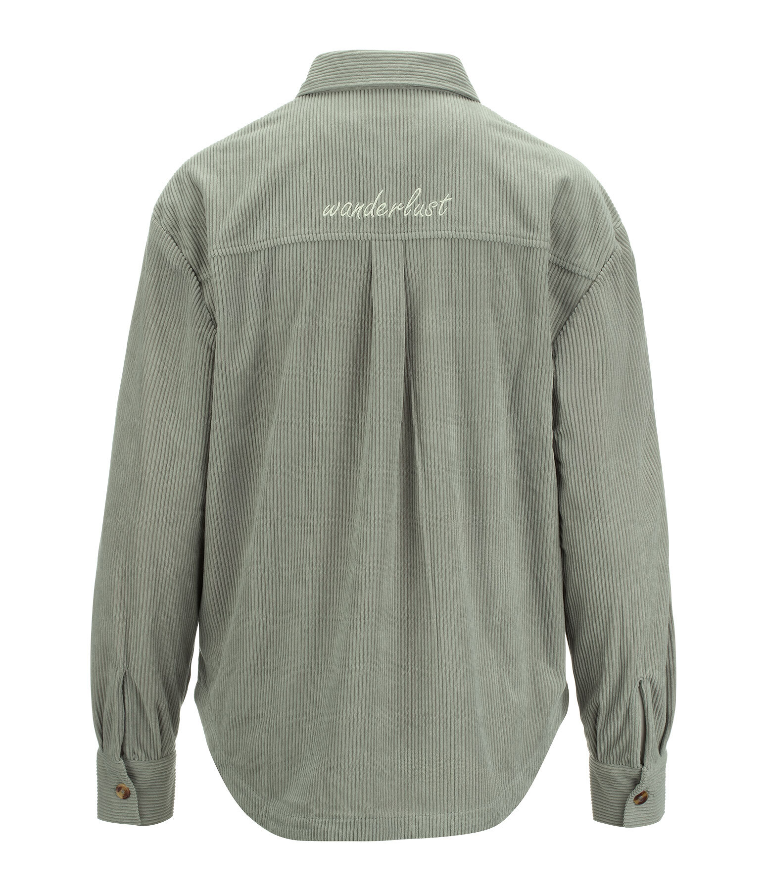 Chemise en velours c�tel�  Yoho