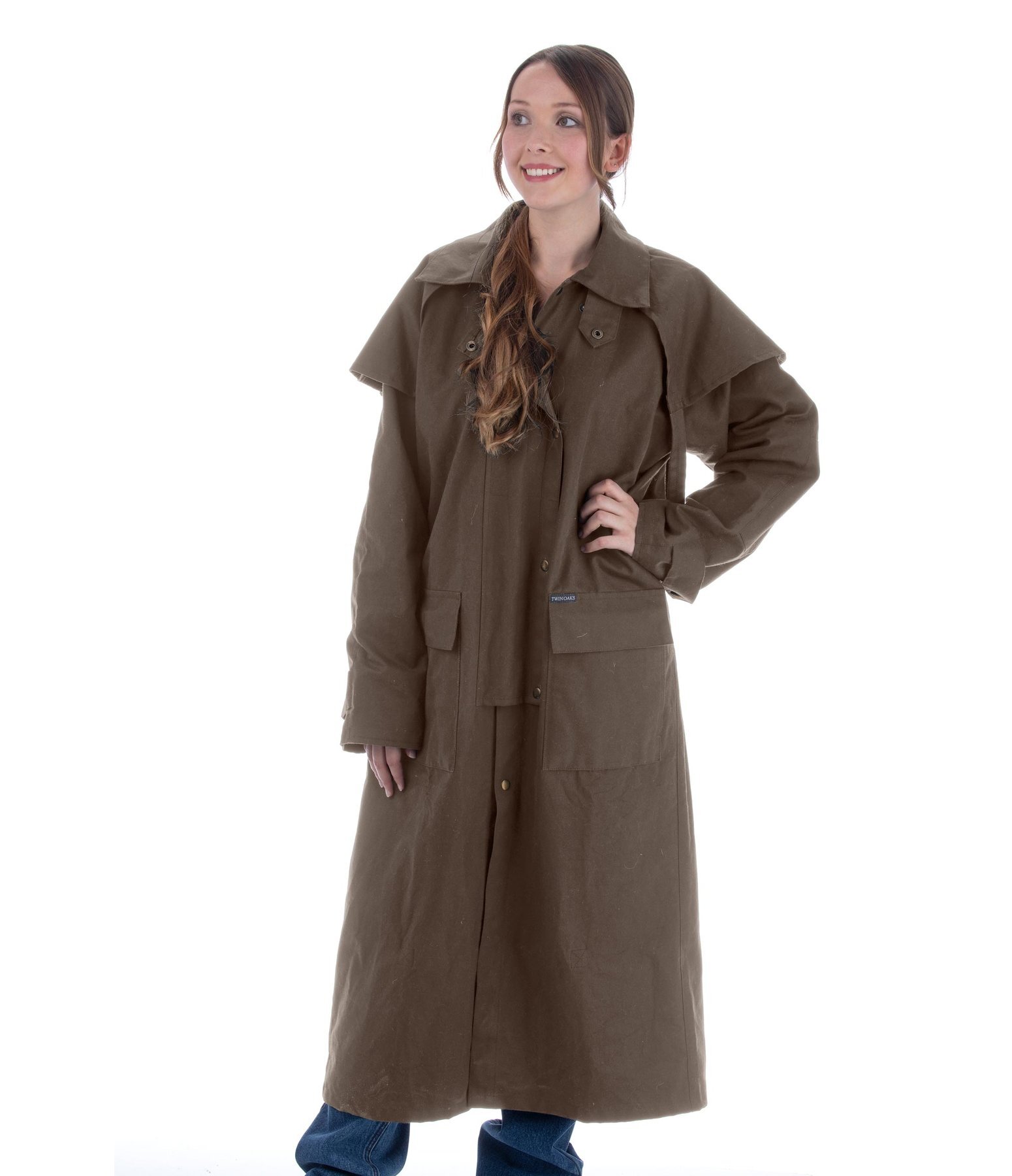 Manteau en coton huil�  Wasco