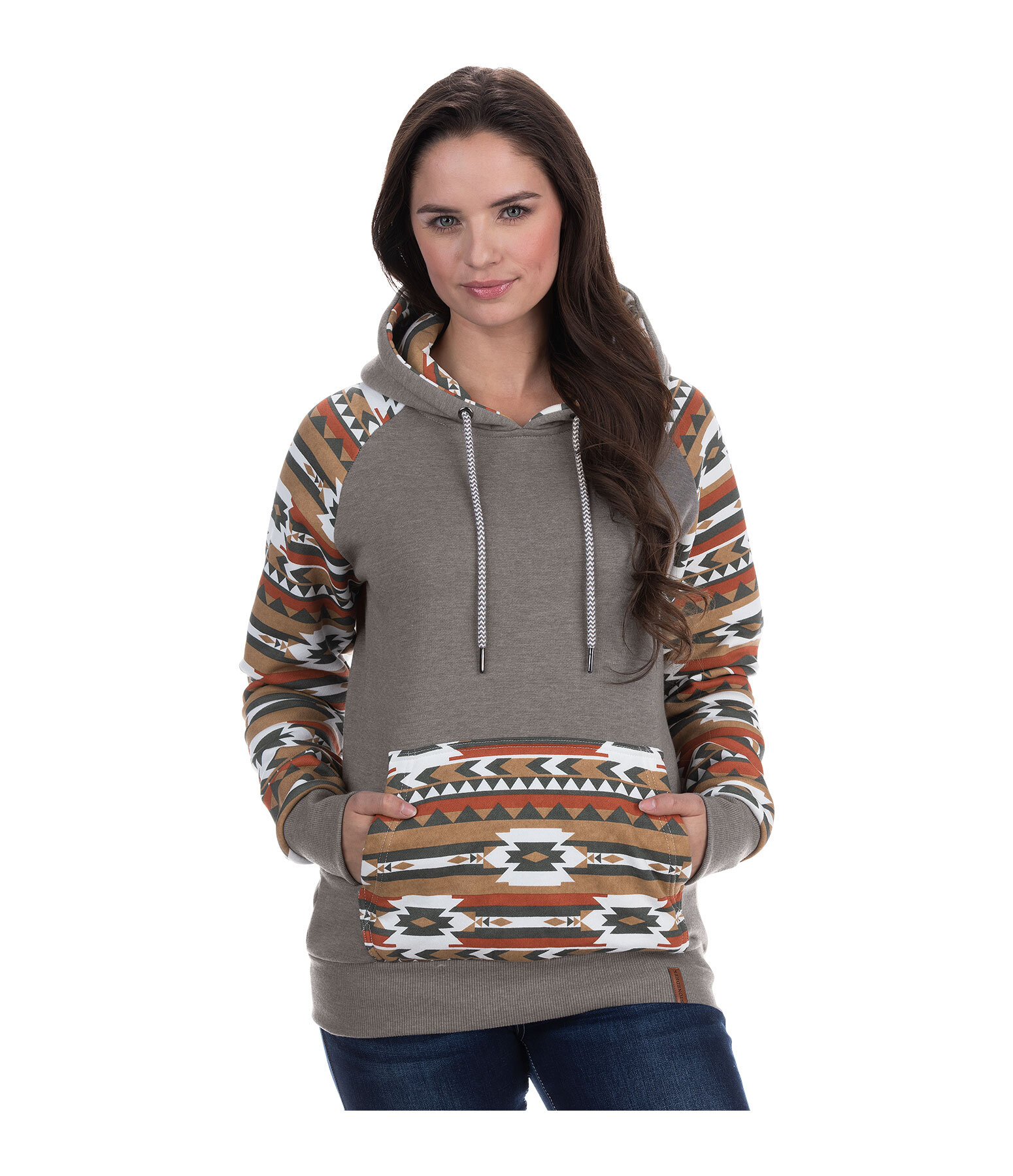 Sweat  capuche  Ikat