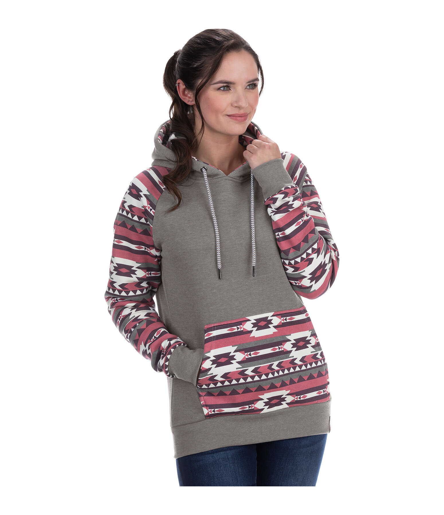 Sweat  capuche  Ikat