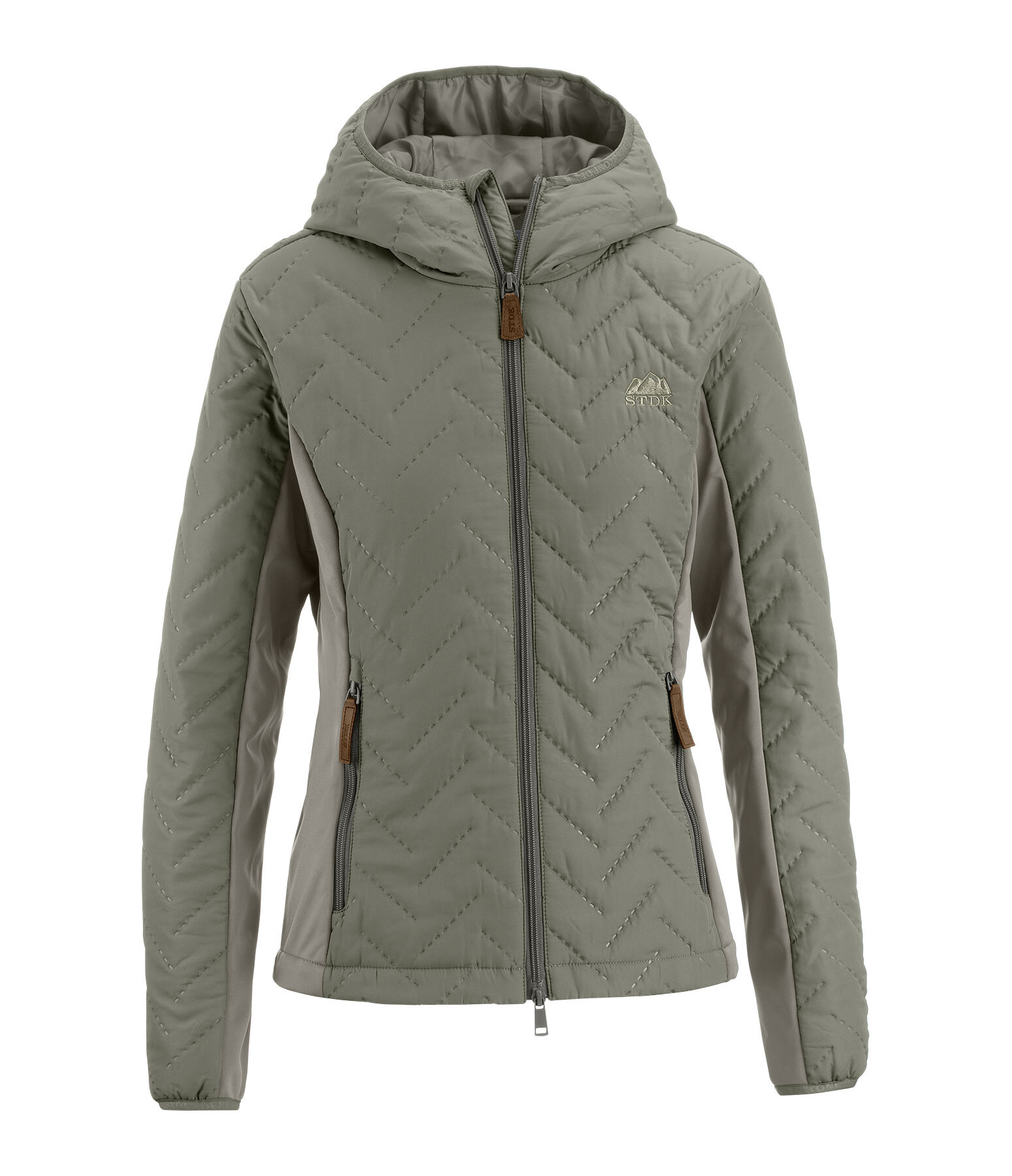 Veste matelasse bi-matire  Eve