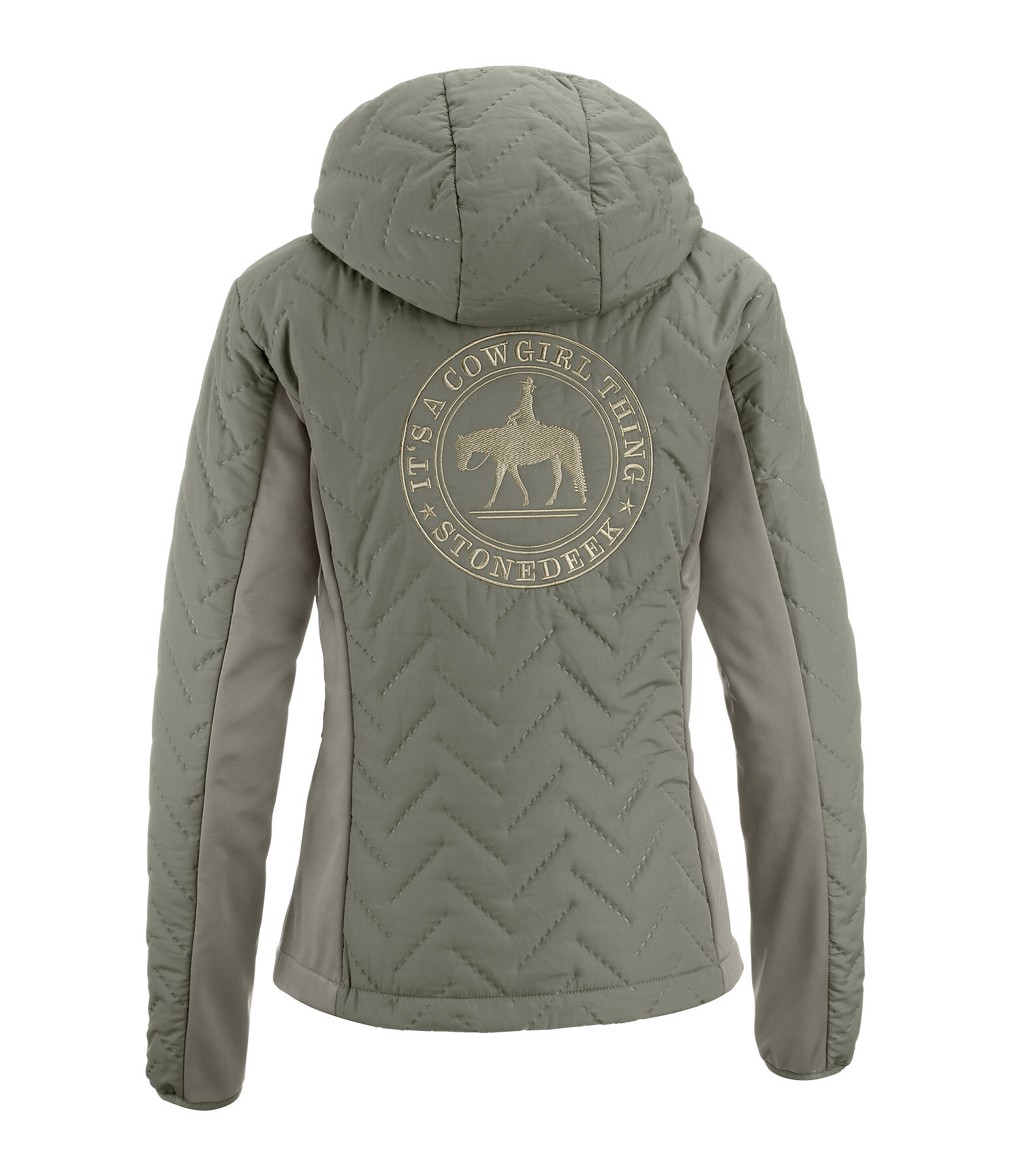 Veste matelasse bi-matire  Eve