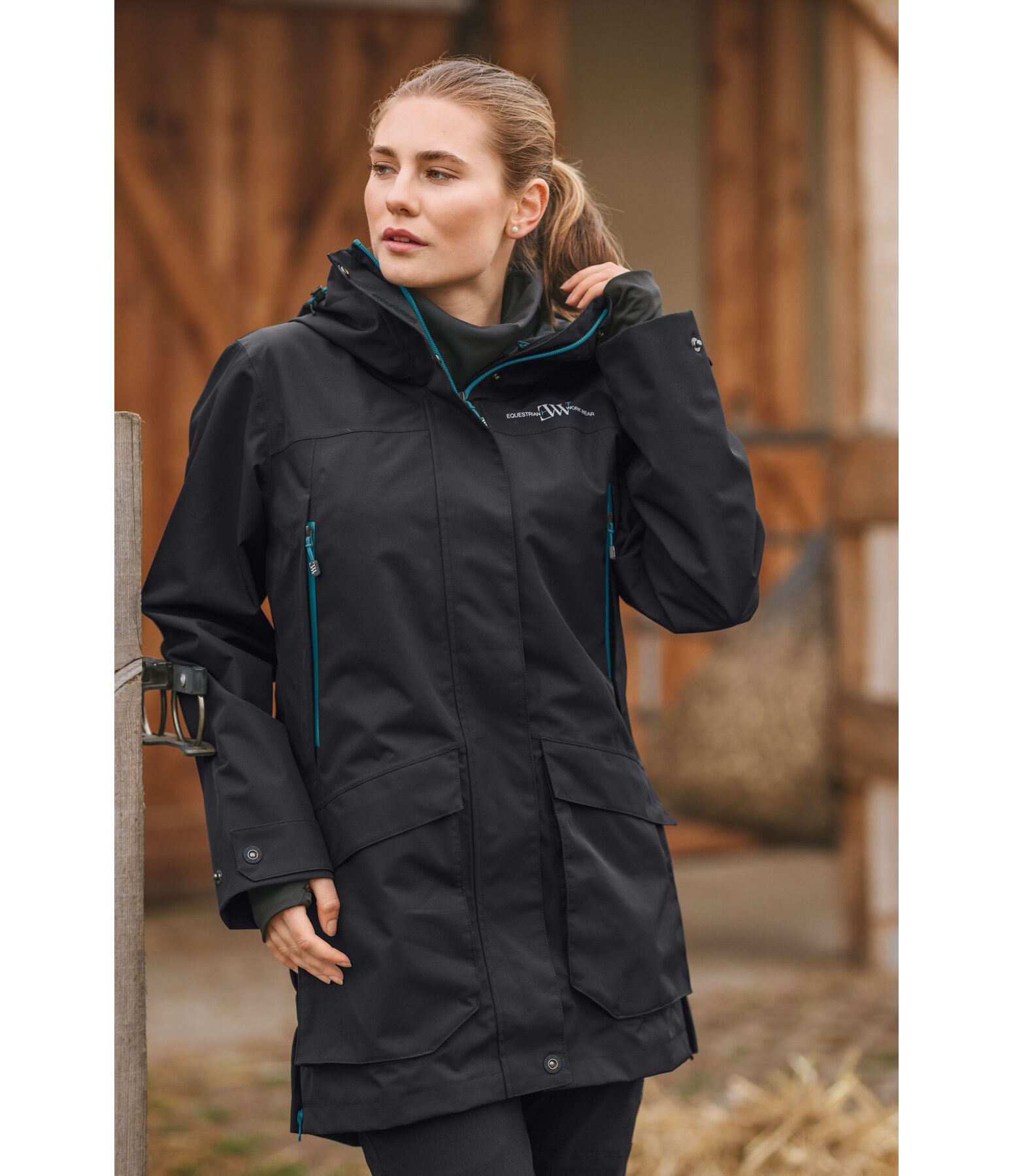 Parka d'extrieur fonctionnelle 3 en 1 avec gilet amovible