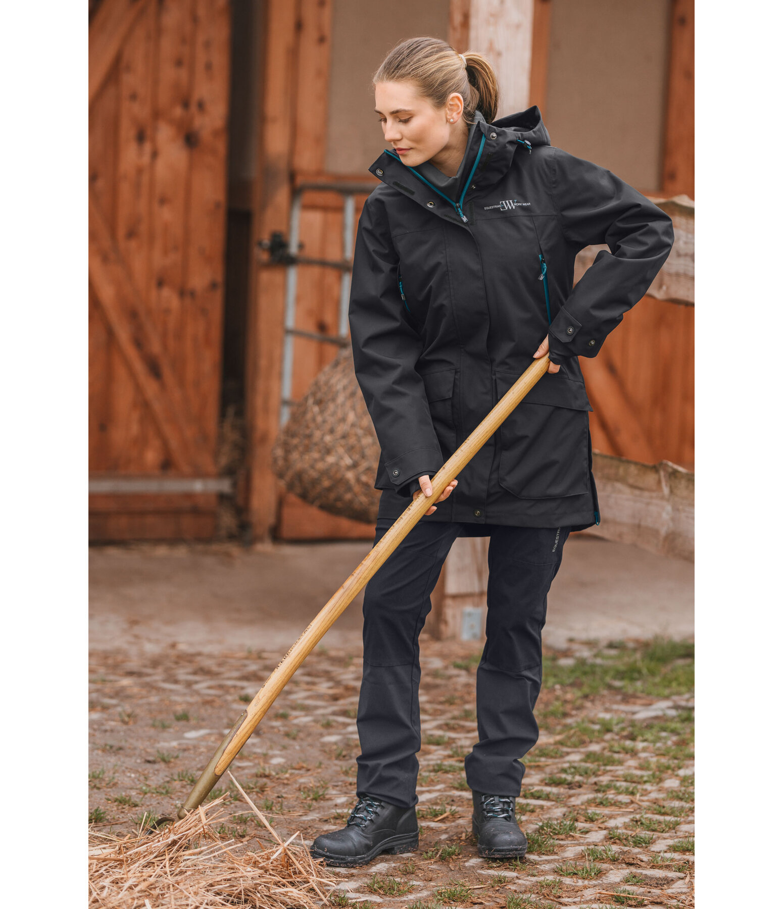 Parka d'extrieur fonctionnelle 3 en 1 avec gilet amovible