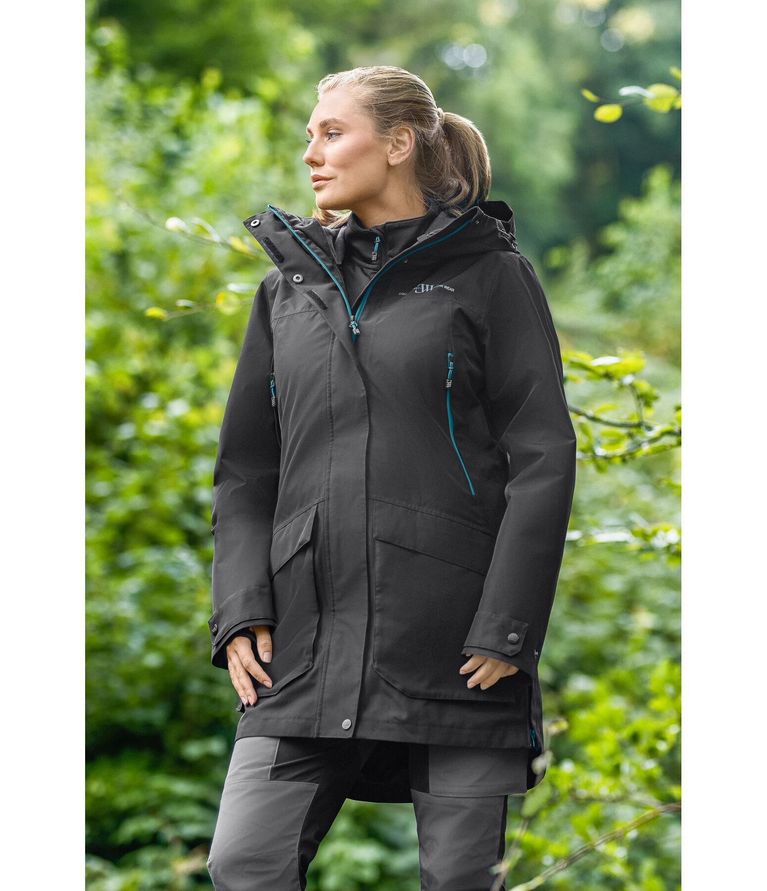 Parka d'extrieur fonctionnelle 3 en 1 avec gilet amovible