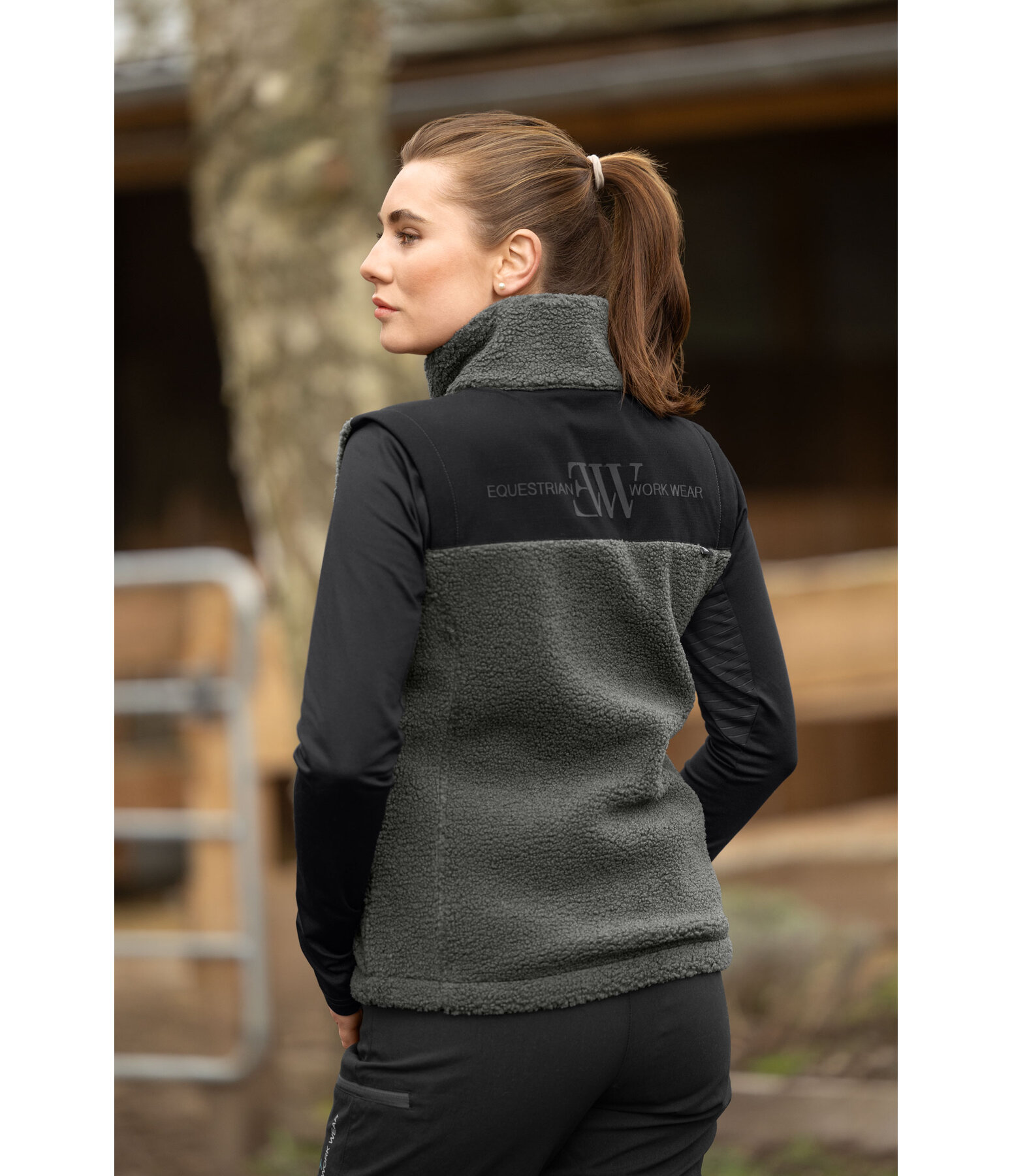 Gilet en polaire sherpa