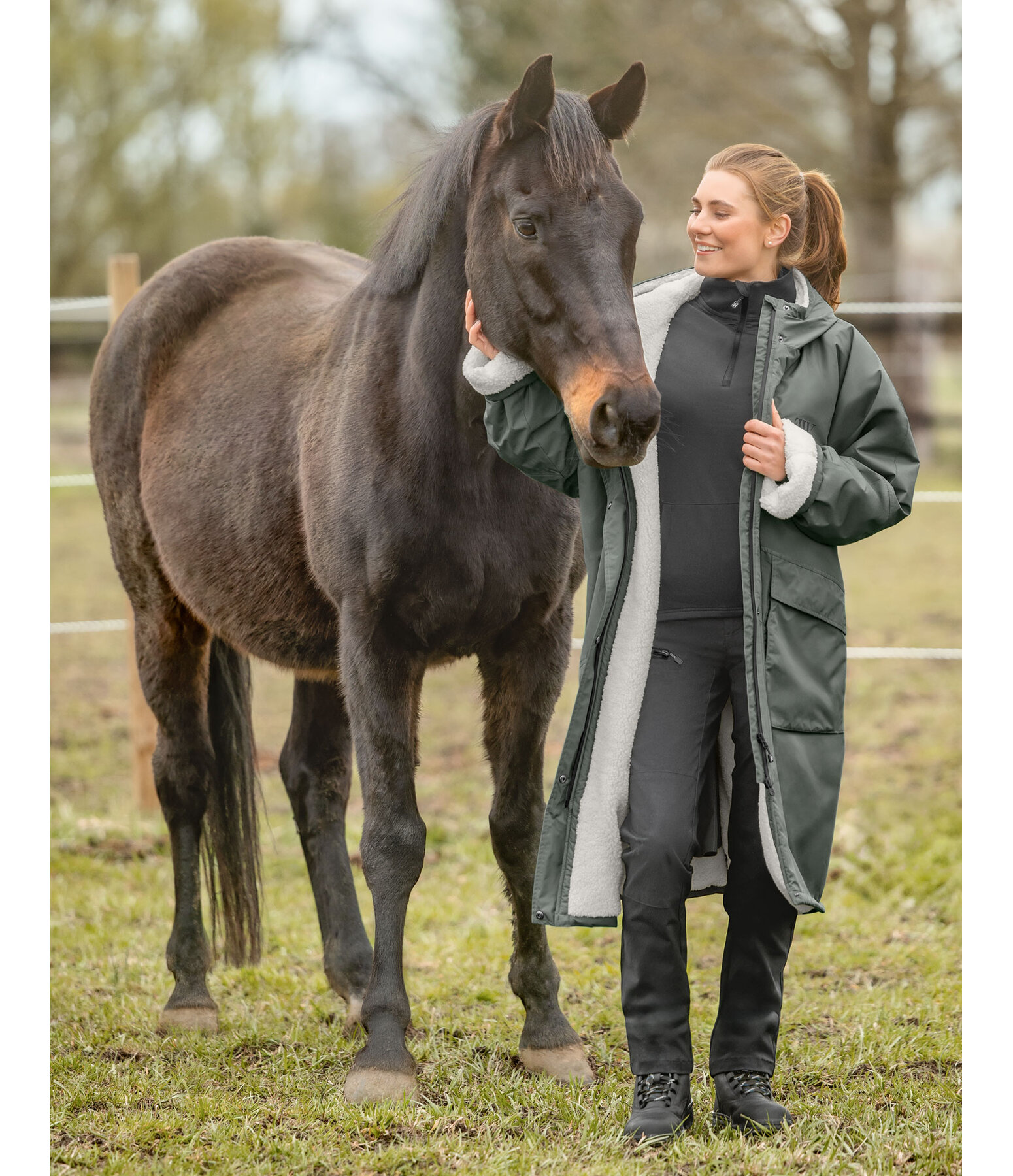 Manteau technique oversize