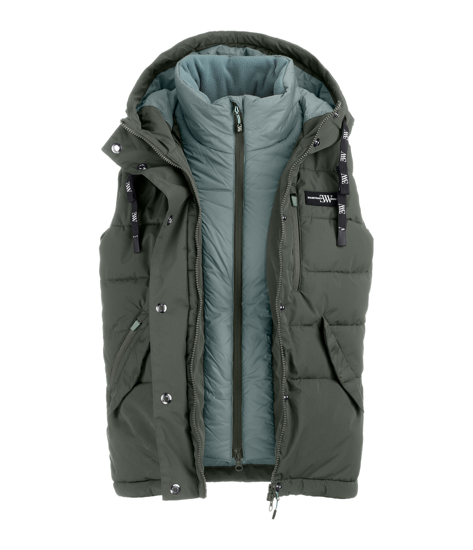 Gilet outdoor bi-mati�re