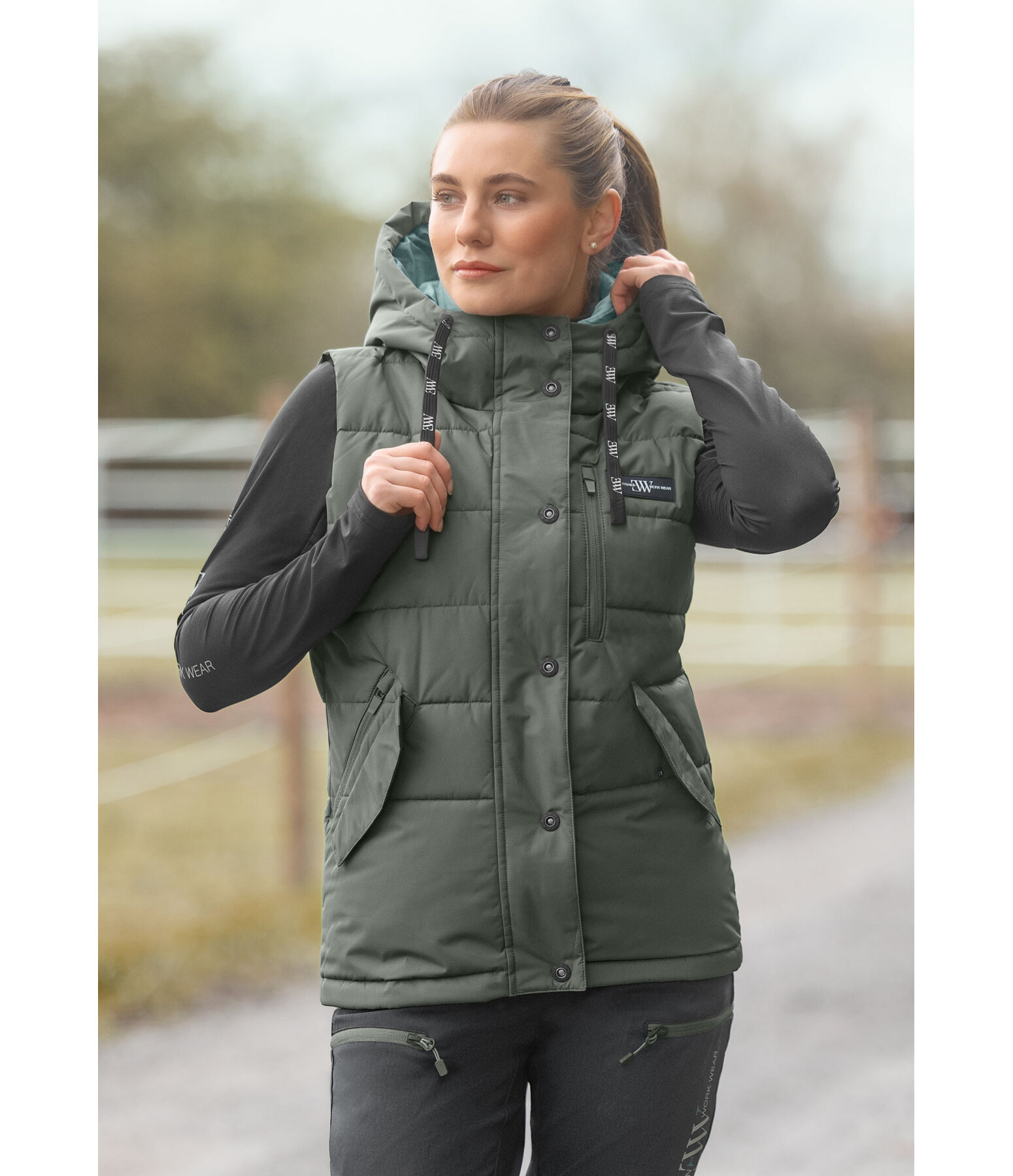 Gilet outdoor bi-mati�re