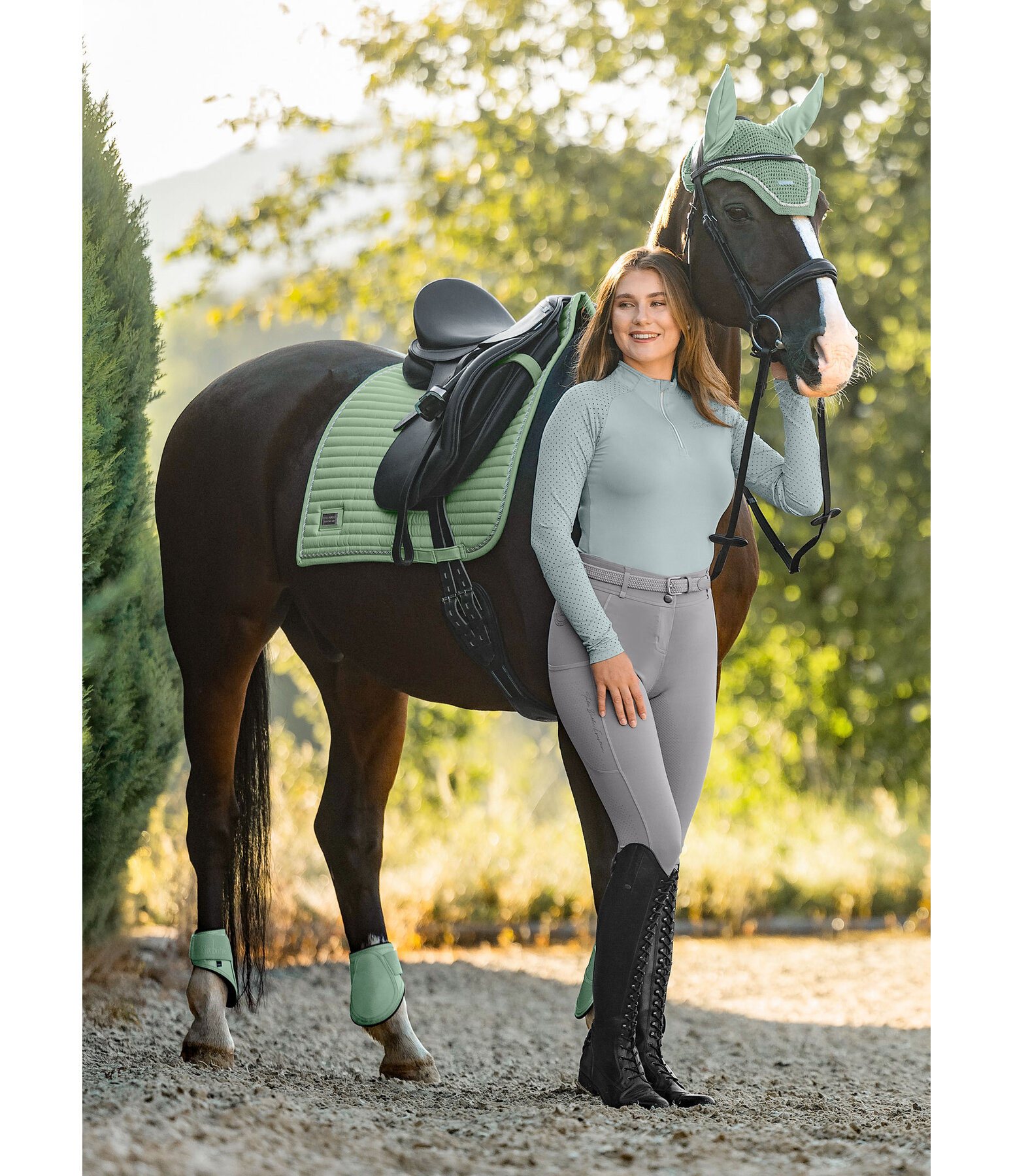 Tapis de selle  Sophistication avec contre-sanglons