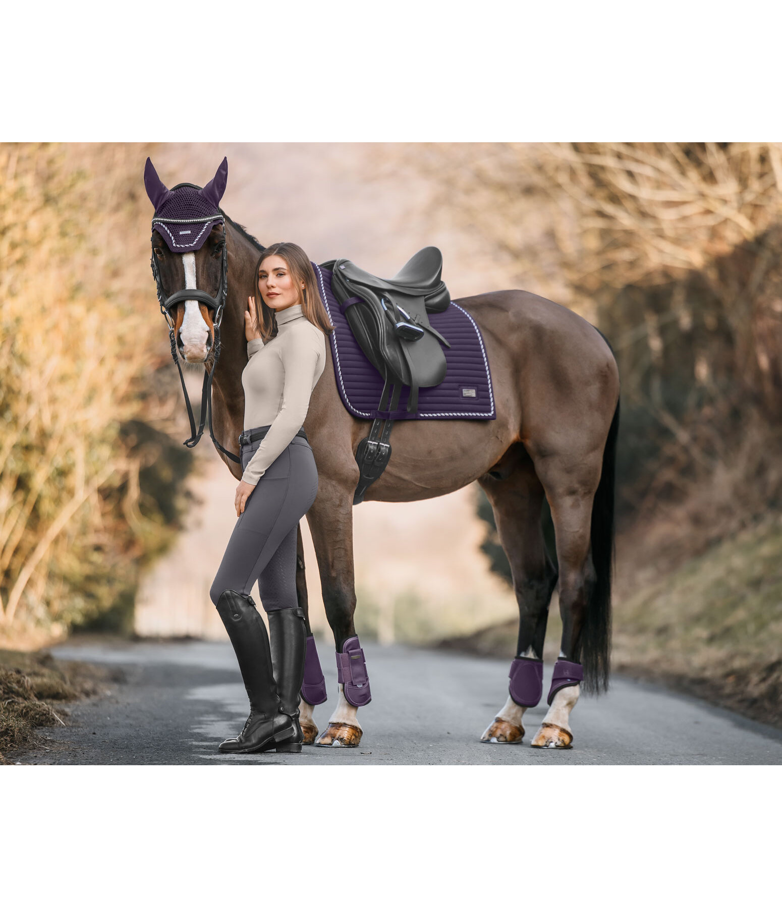 Tapis de selle  Sophistication avec contre-sanglons