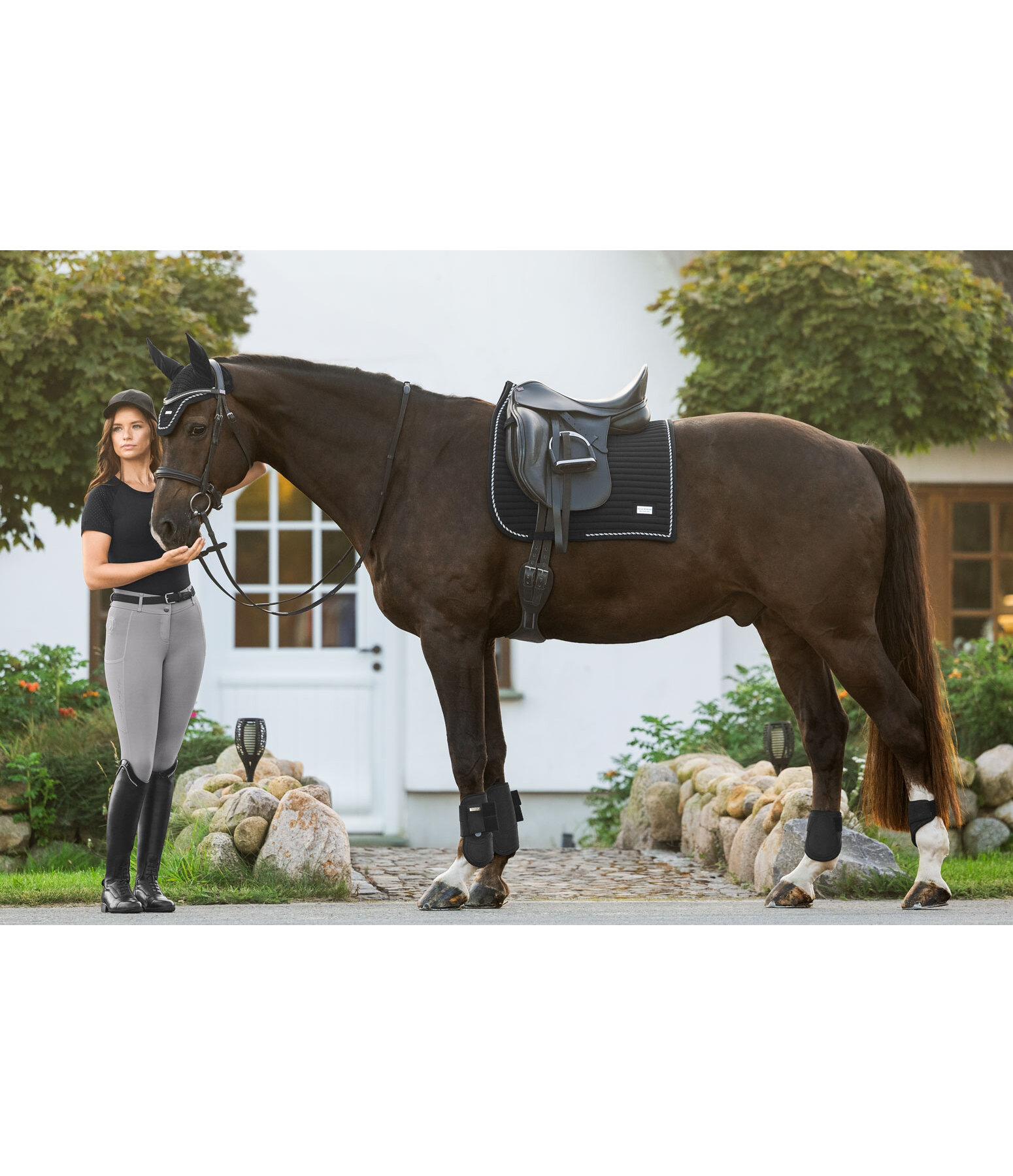 Tapis de selle  Sophistication avec contre-sanglons