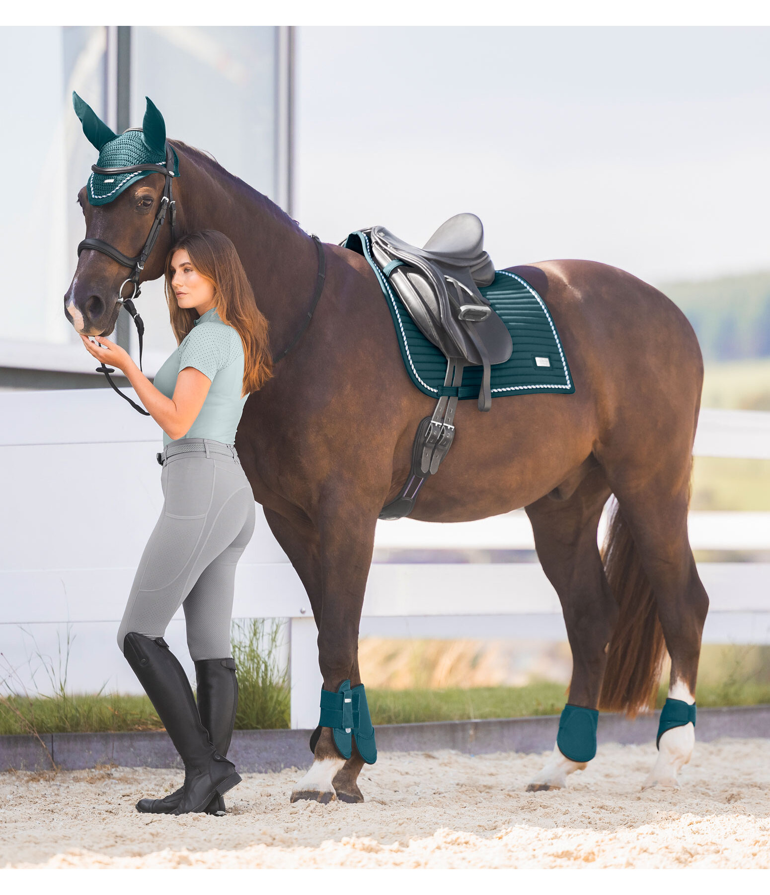 Tapis de selle  Sophistication avec contre-sanglons