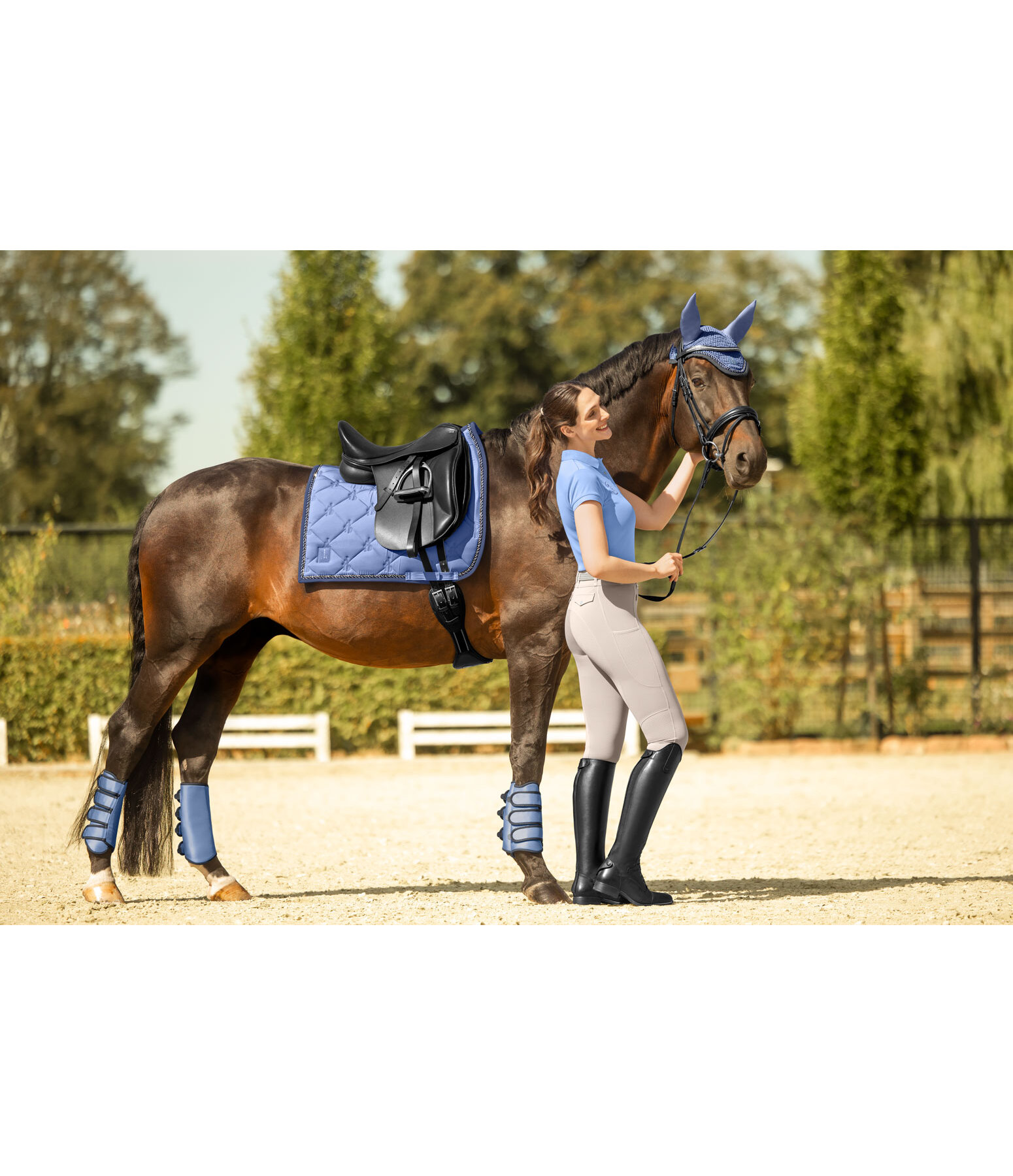 Tapis de selle  Twotone & Crystal