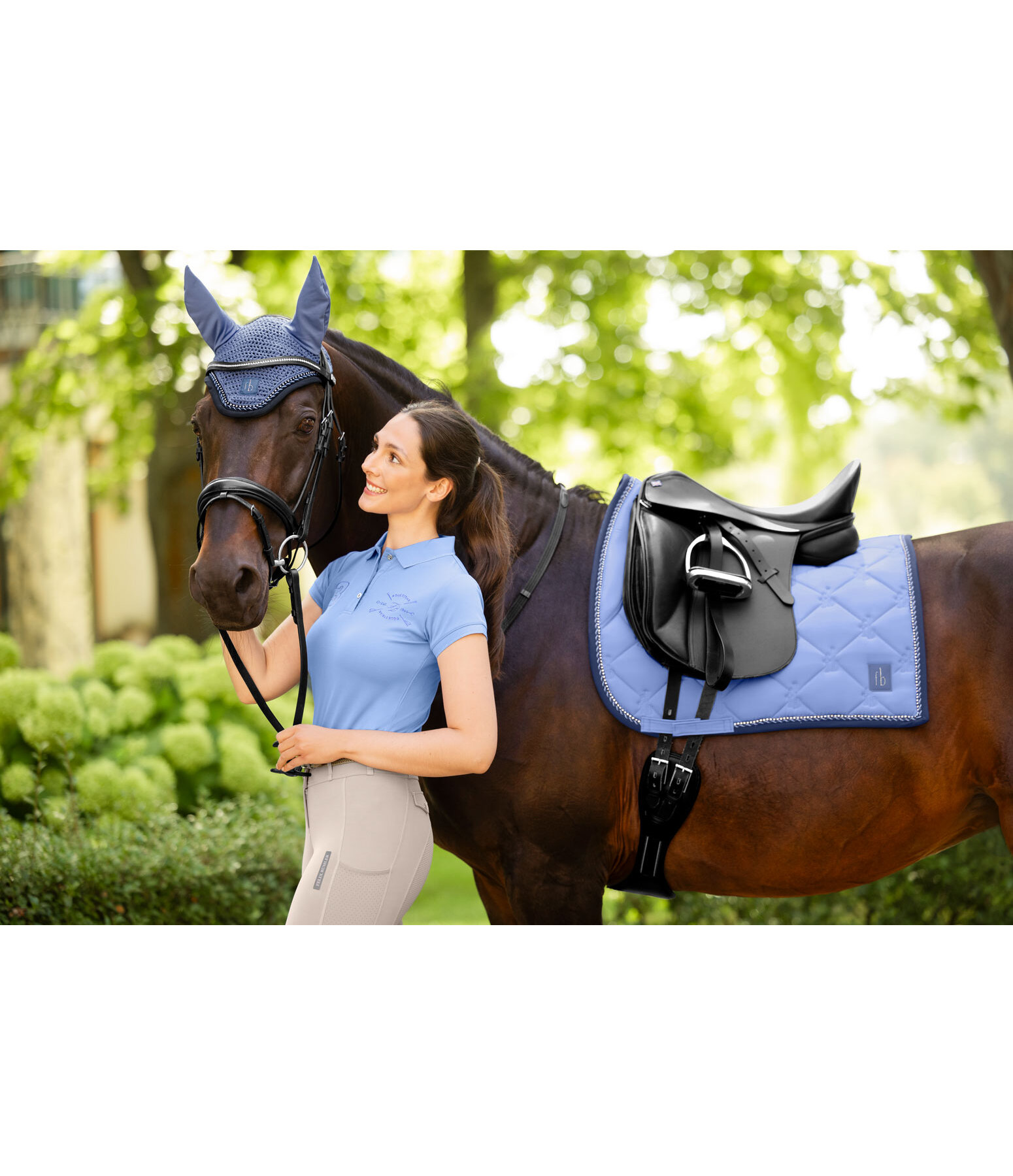 Tapis de selle  Twotone & Crystal