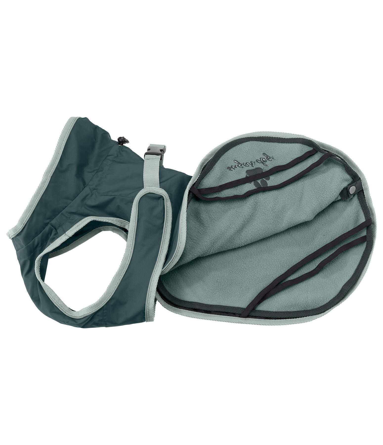 Manteau de pluie pour chiens  Eldoro II avec manteau intrieur polaire