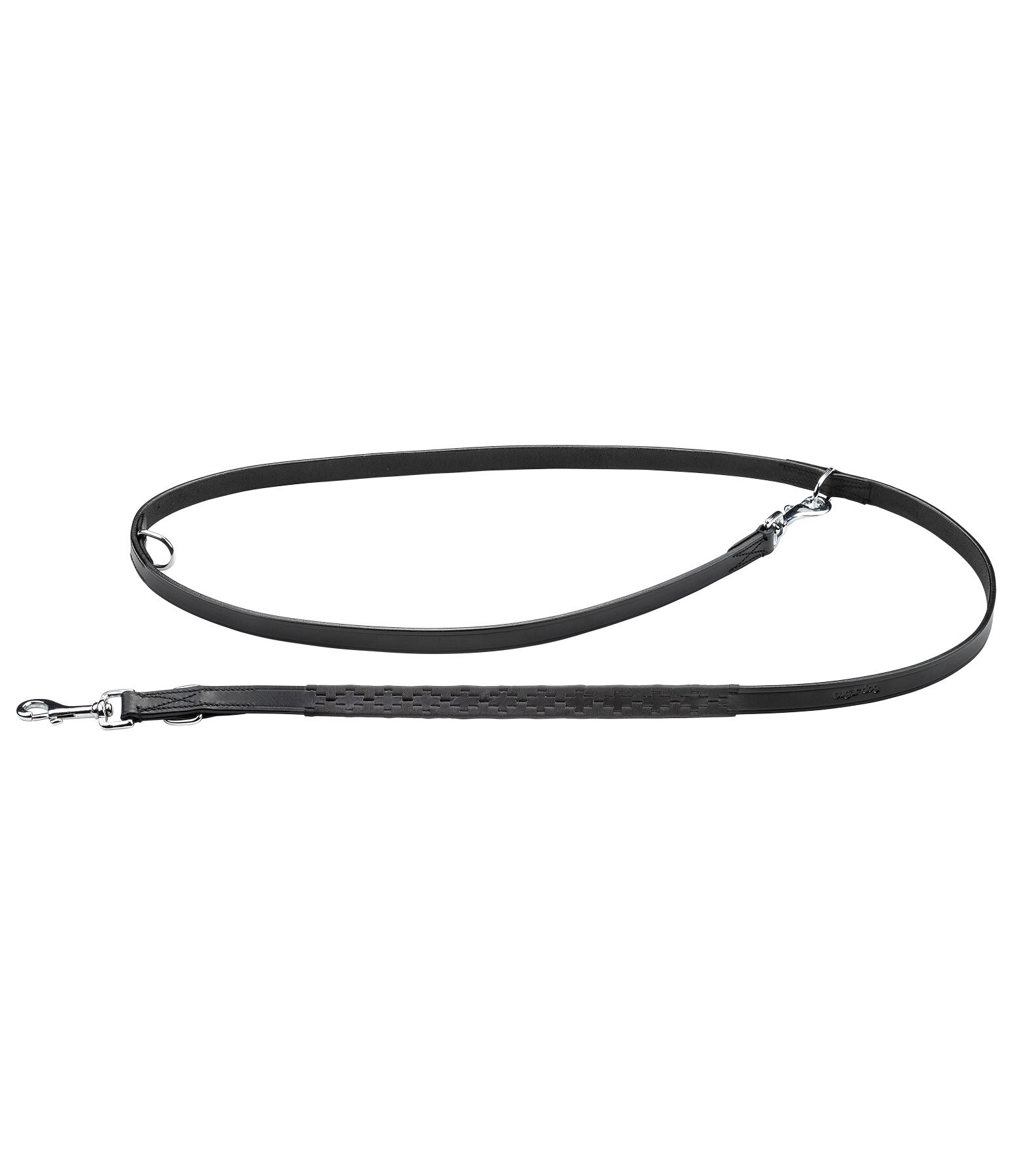 Set collier et laisse en cuir pour chiens  Polo Sports