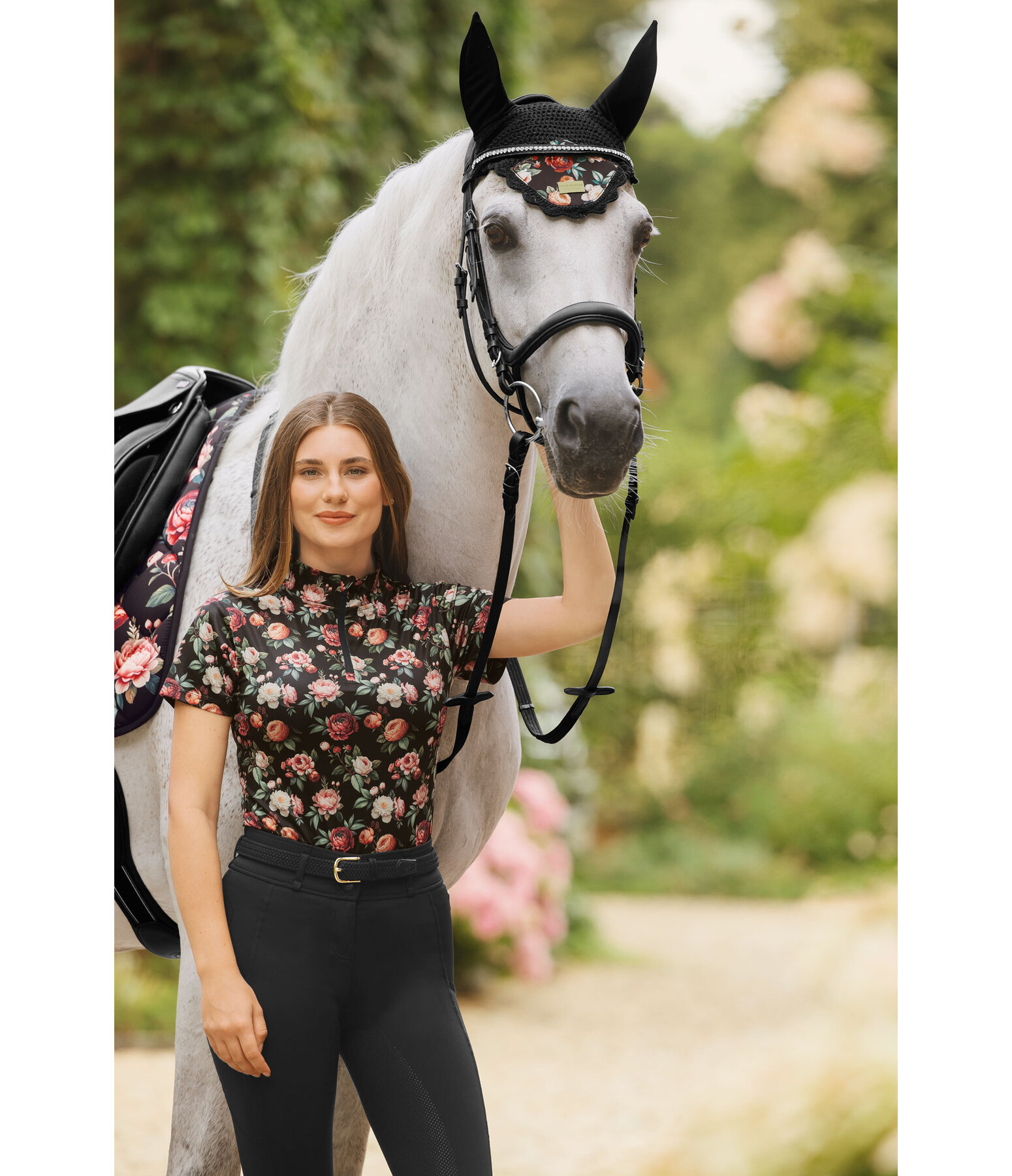Bonnet anti-mouches  Flowers