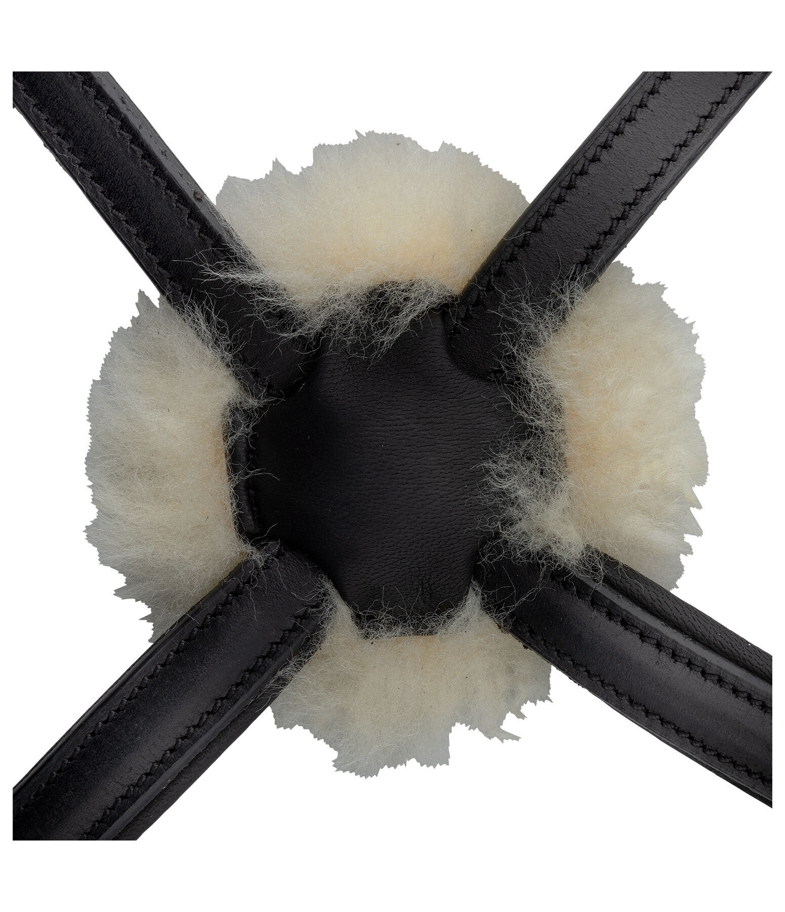 Bridon avec muserolle croise  Diabolo