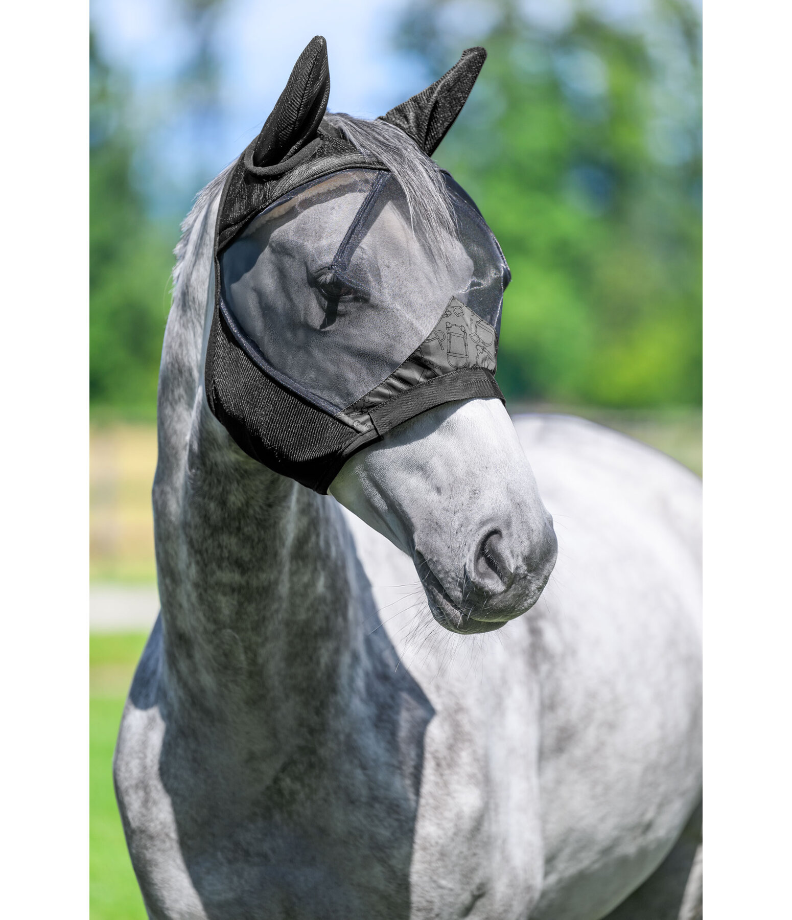 Masque anti-mouches avec prot�ge-naseaux amovible  Signature III