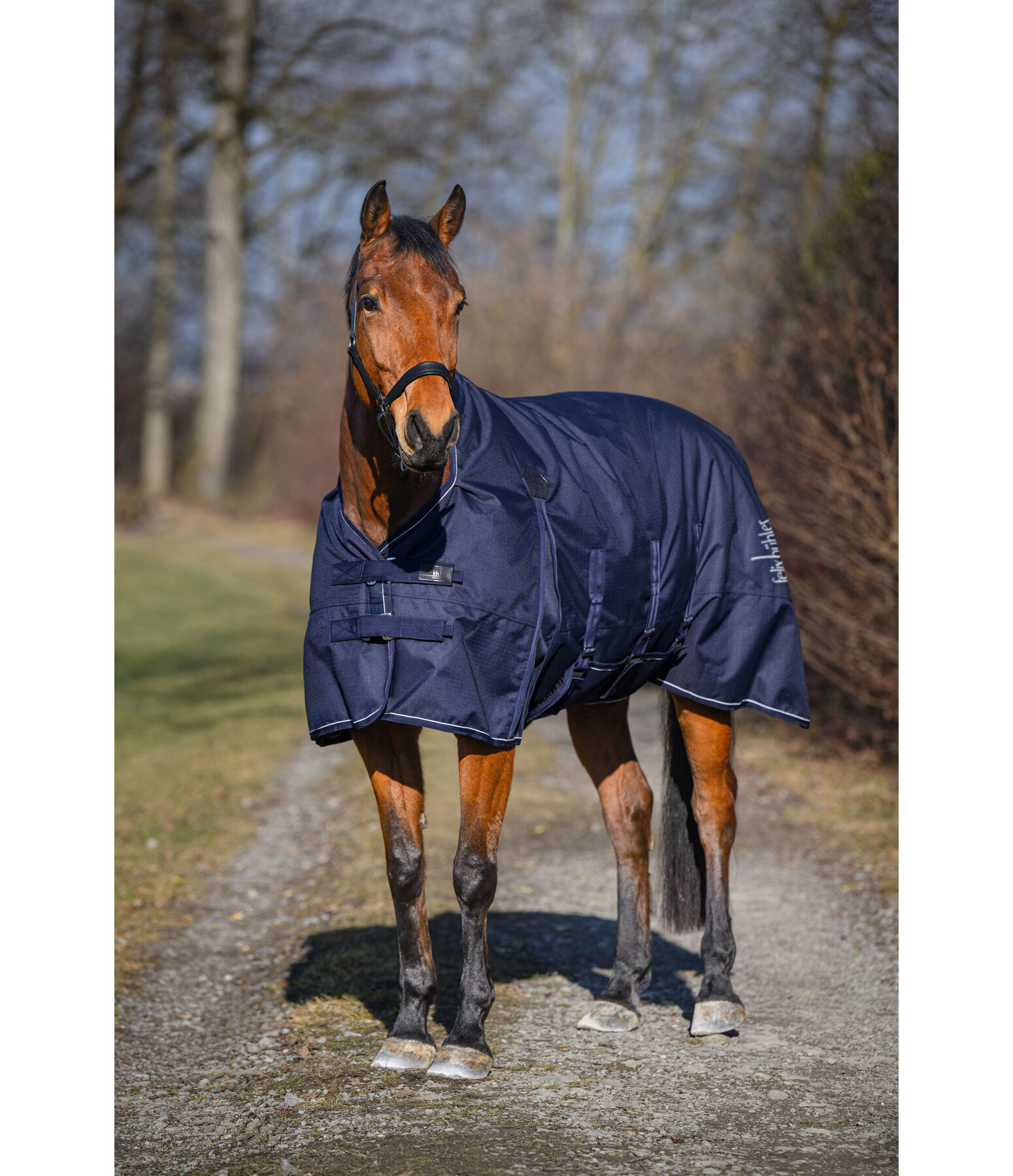 Couverture d'ext�rieur Highneck avec rabat ventral  Rain Shield II, 50 g