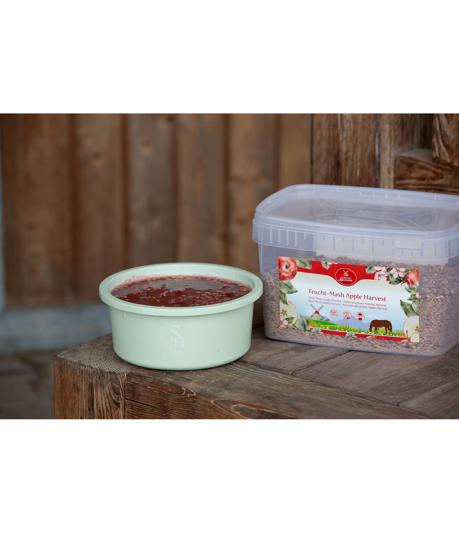 Mash aux fruits  Pomme Harvest