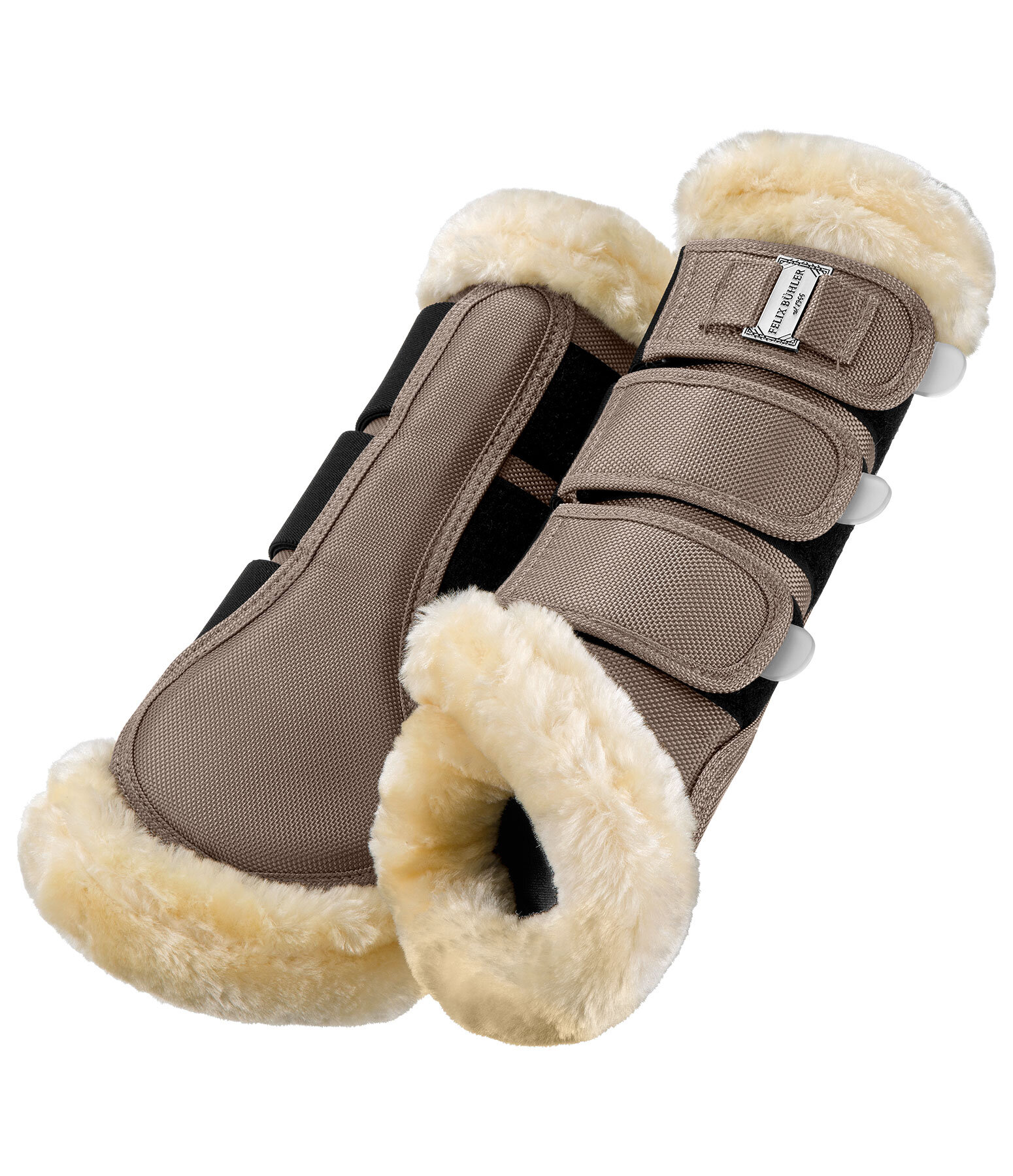 Gu�tres de dressage en polaire Teddy  Essential, pour post�rieurs