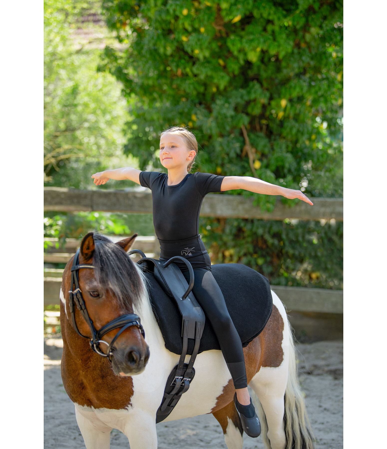 Leggings d'�quitation �t� pour enfant