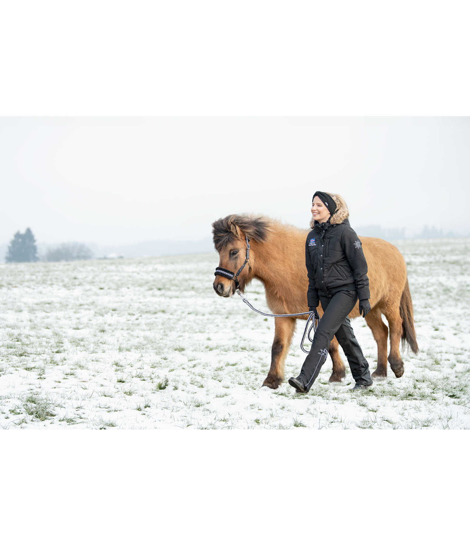 Veste d'quitation  capuche hiver  Elgur