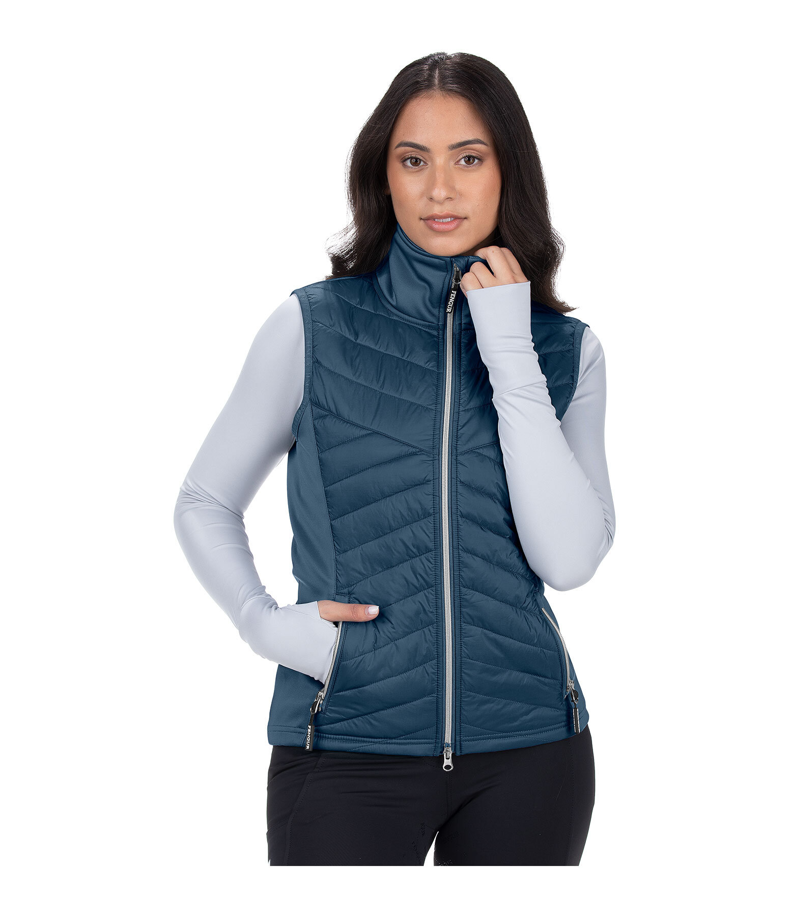 Gilet d'�quitation bi-mati�re   Fjola