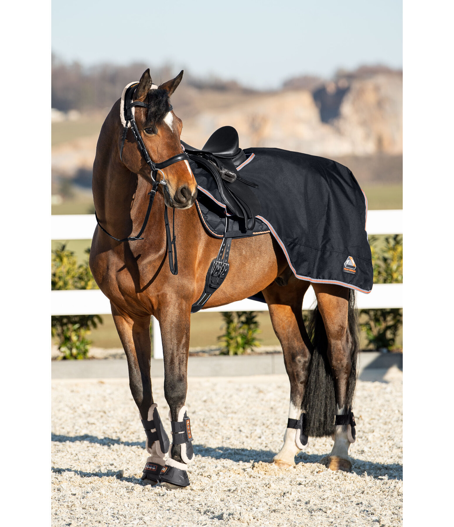Couvre-reins d'�quitation d'ext�rieur  Ceramic Rehab, 0 g