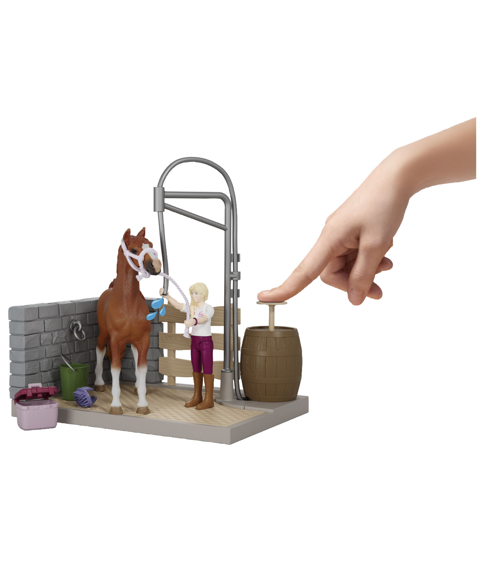 Box de lavage pour chevaux Sofia