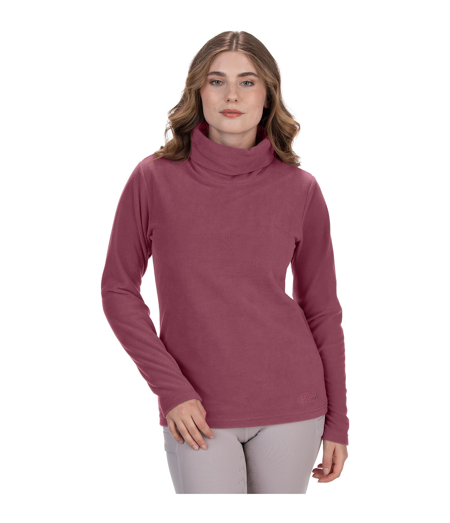Pull � col roul� polaire  Thea