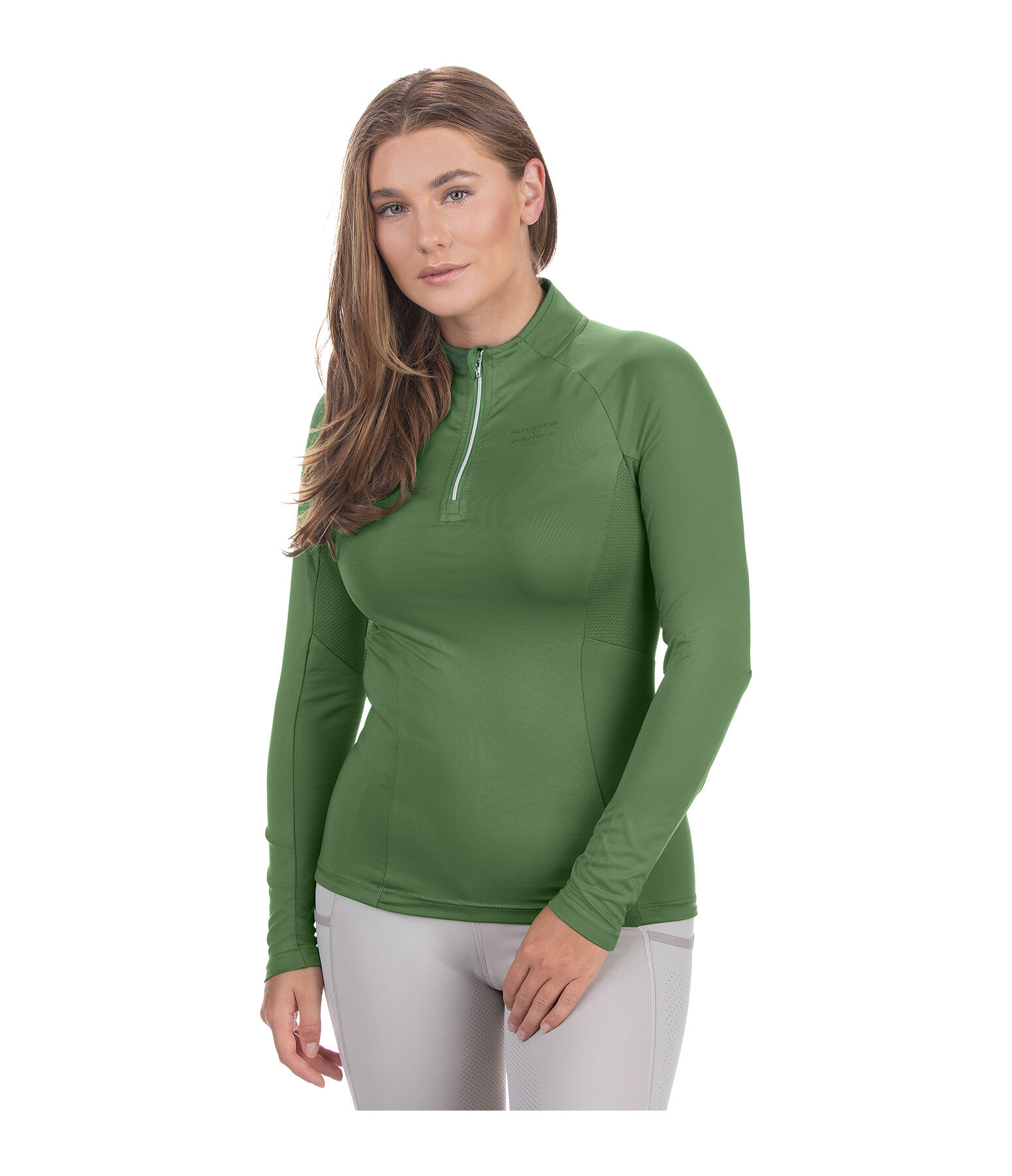 T-shirt technique  manches longues zipp  Sofie