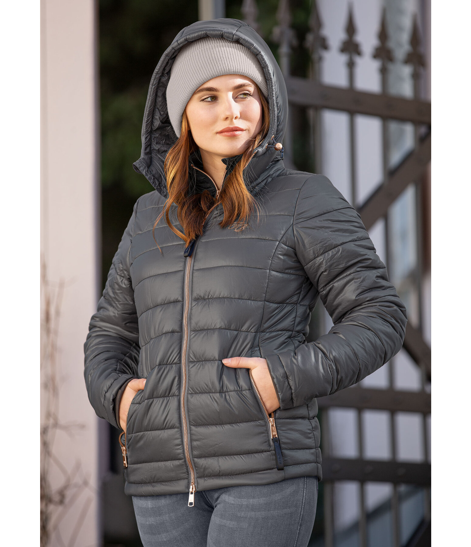 Veste matelasse  capuche  Enna