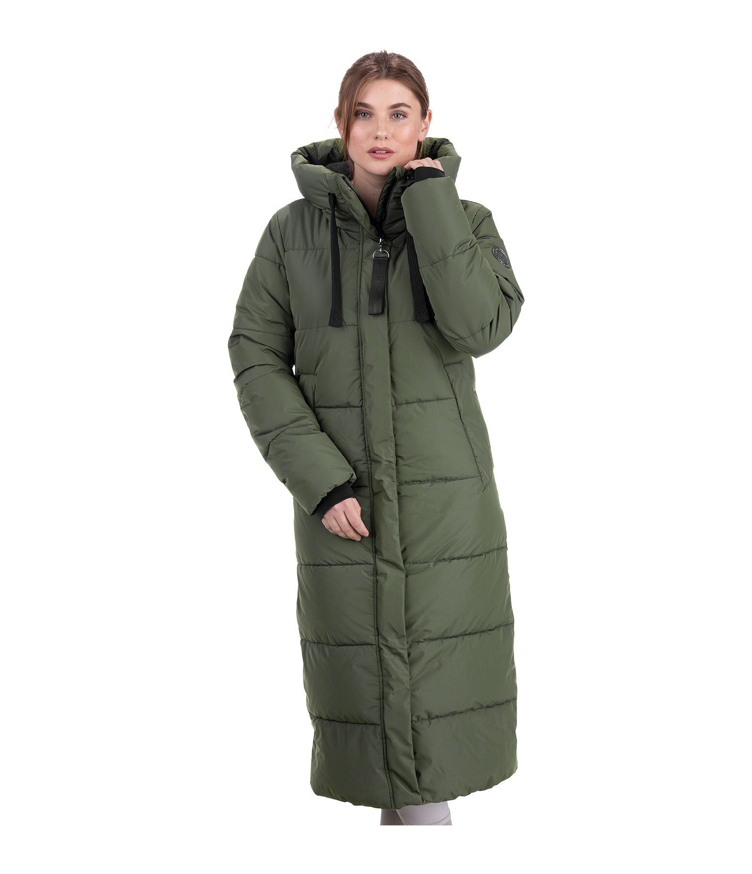 Manteau d'quitation matelass  capuche   Anne