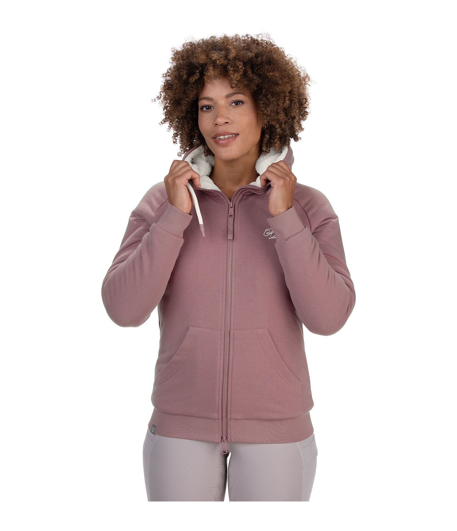 Sweat zipp  capuche en polaire Teddy  Kaja