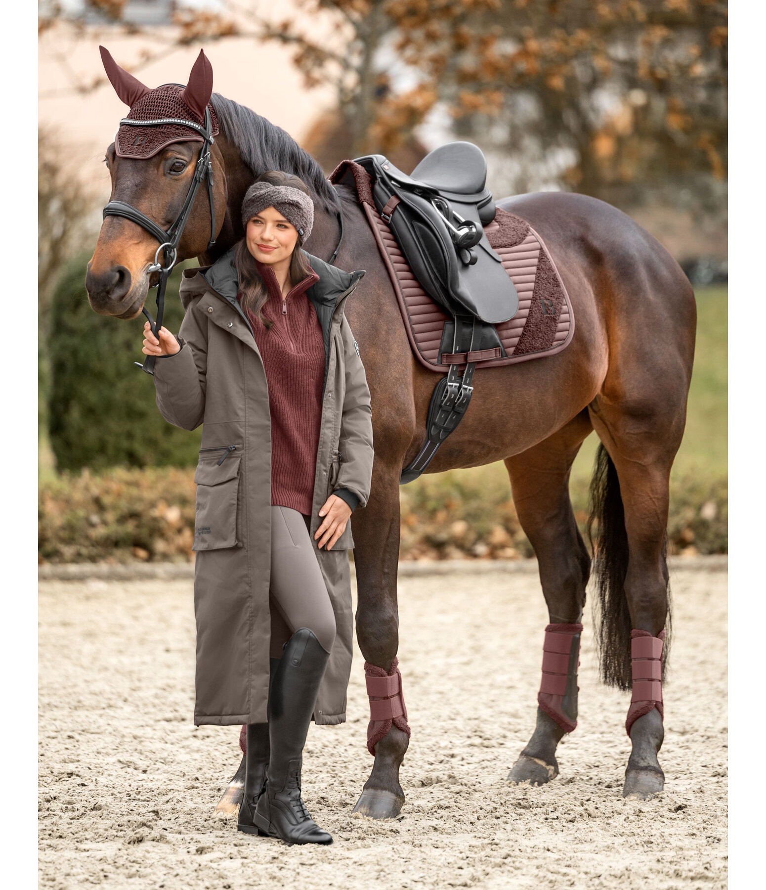 Parka longue � capuche  Claudi