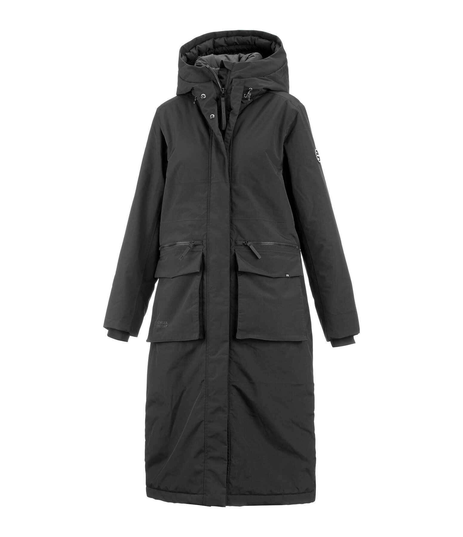 Parka longue  capuche  Claudi