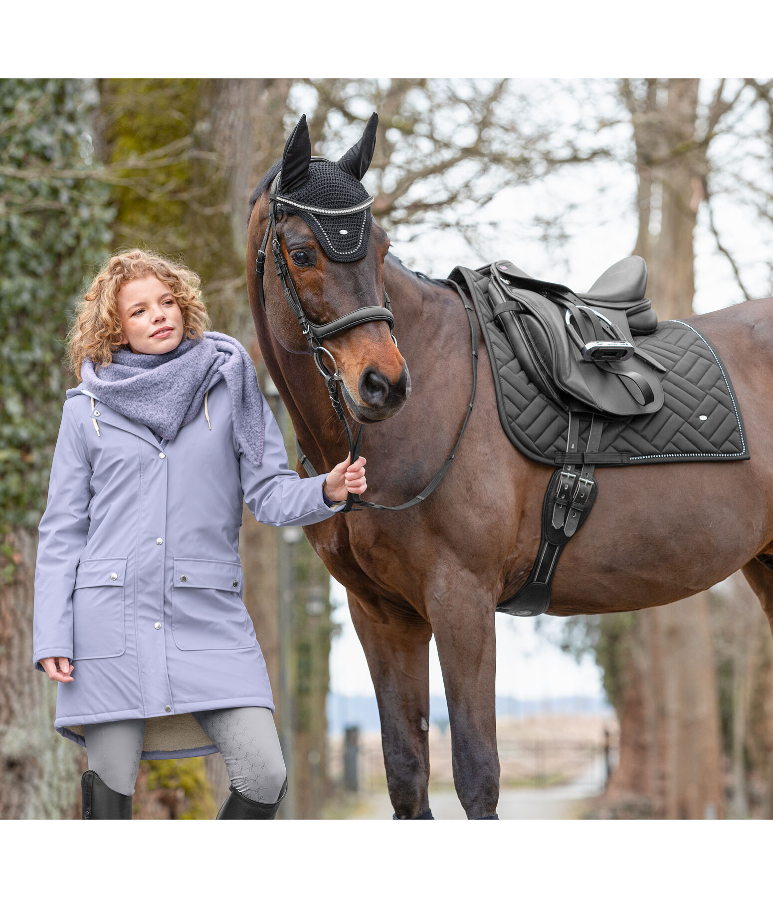 Manteau de pluie avec doublure en fourrure Teddy  Paris