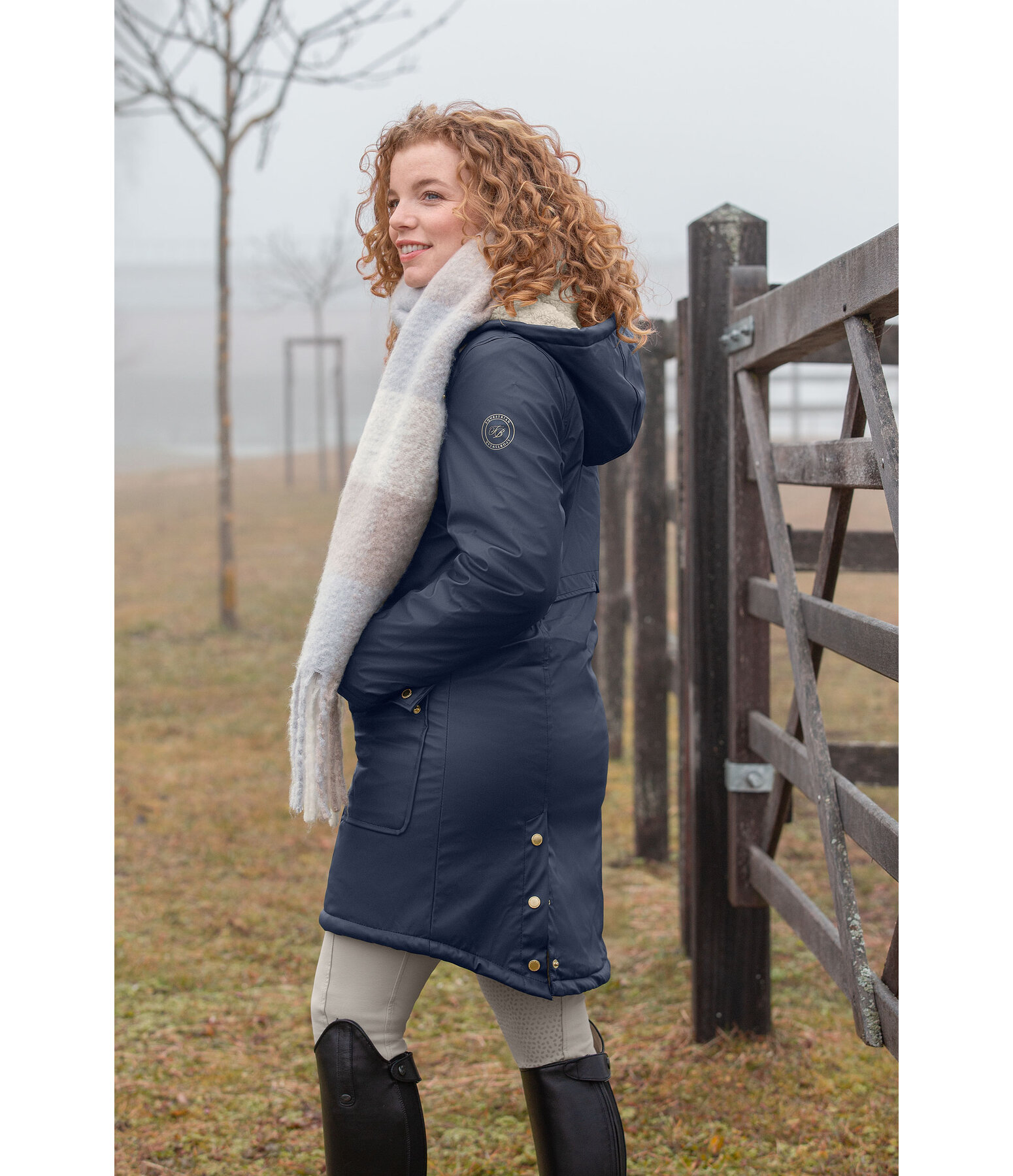 Manteau de pluie avec doublure en fourrure Teddy  Paris