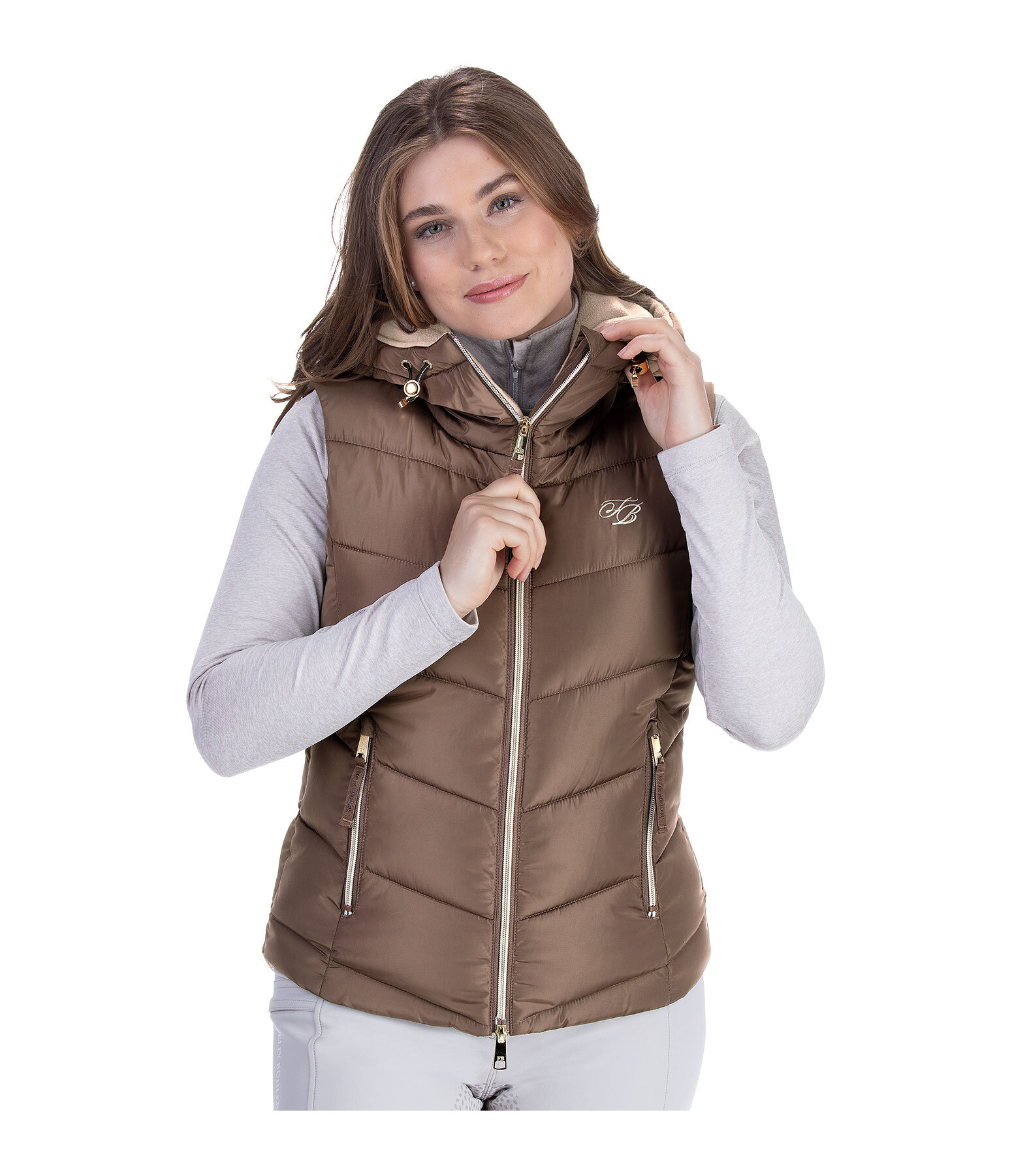 Gilet d'quitation  capuche  Lena