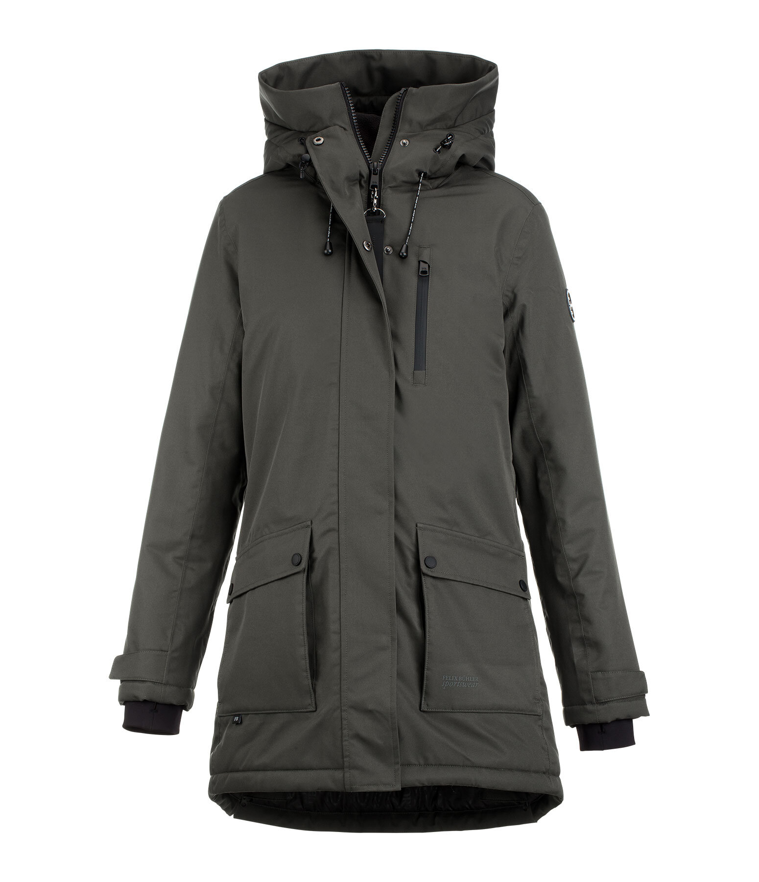 Parka d'quitation fonctionnelle  capuche  Anouk